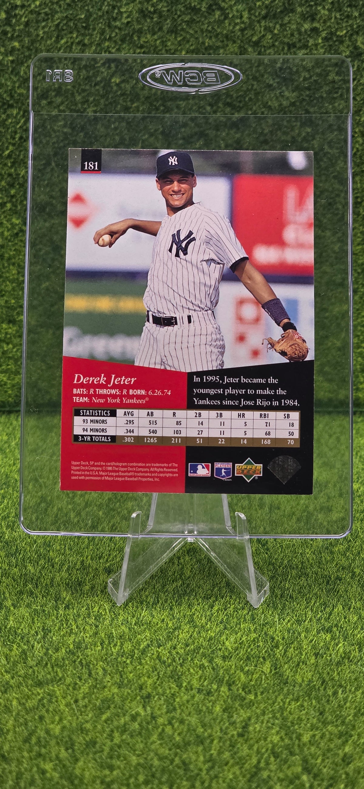 1993 SP Upper Deck - Derek Jeter #181
