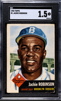 1953 Topps Jackie Robinson #1