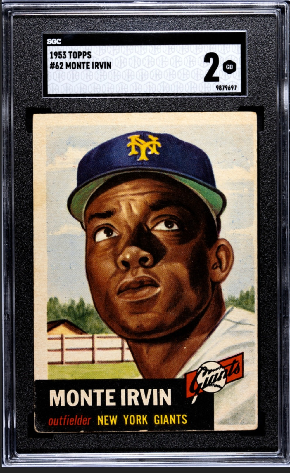 1953 Topps Monte Irvin #62