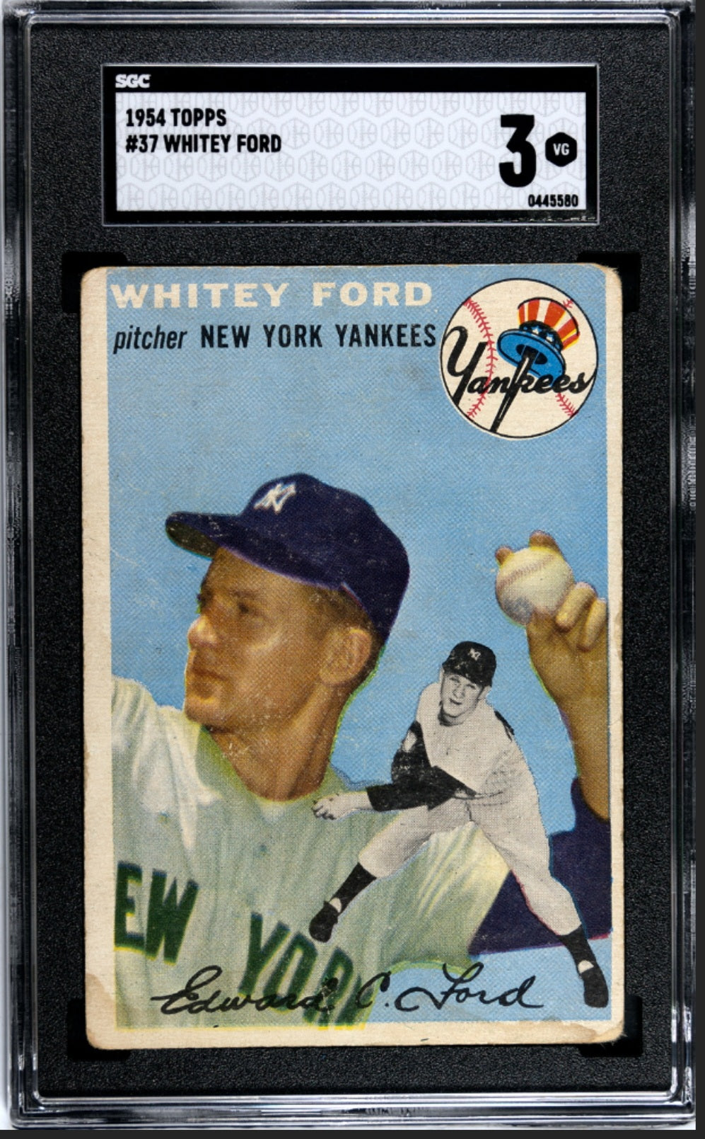 1954 Topps Whitey Ford #37
