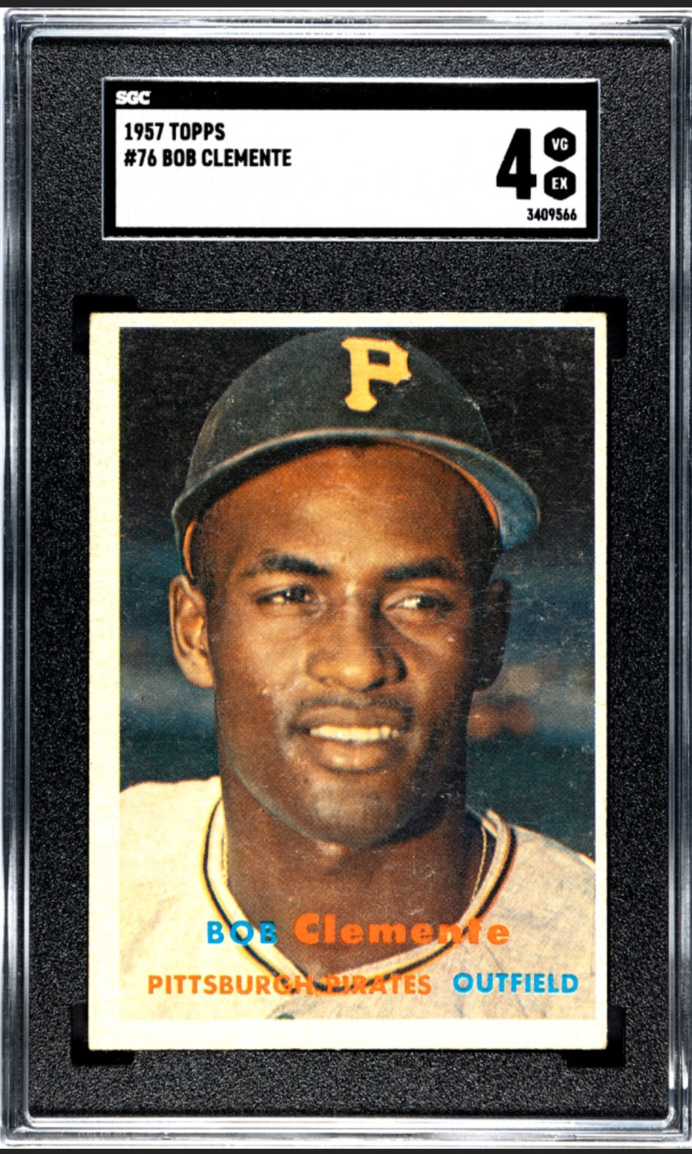 1957 Topps Roberto Clemente #76