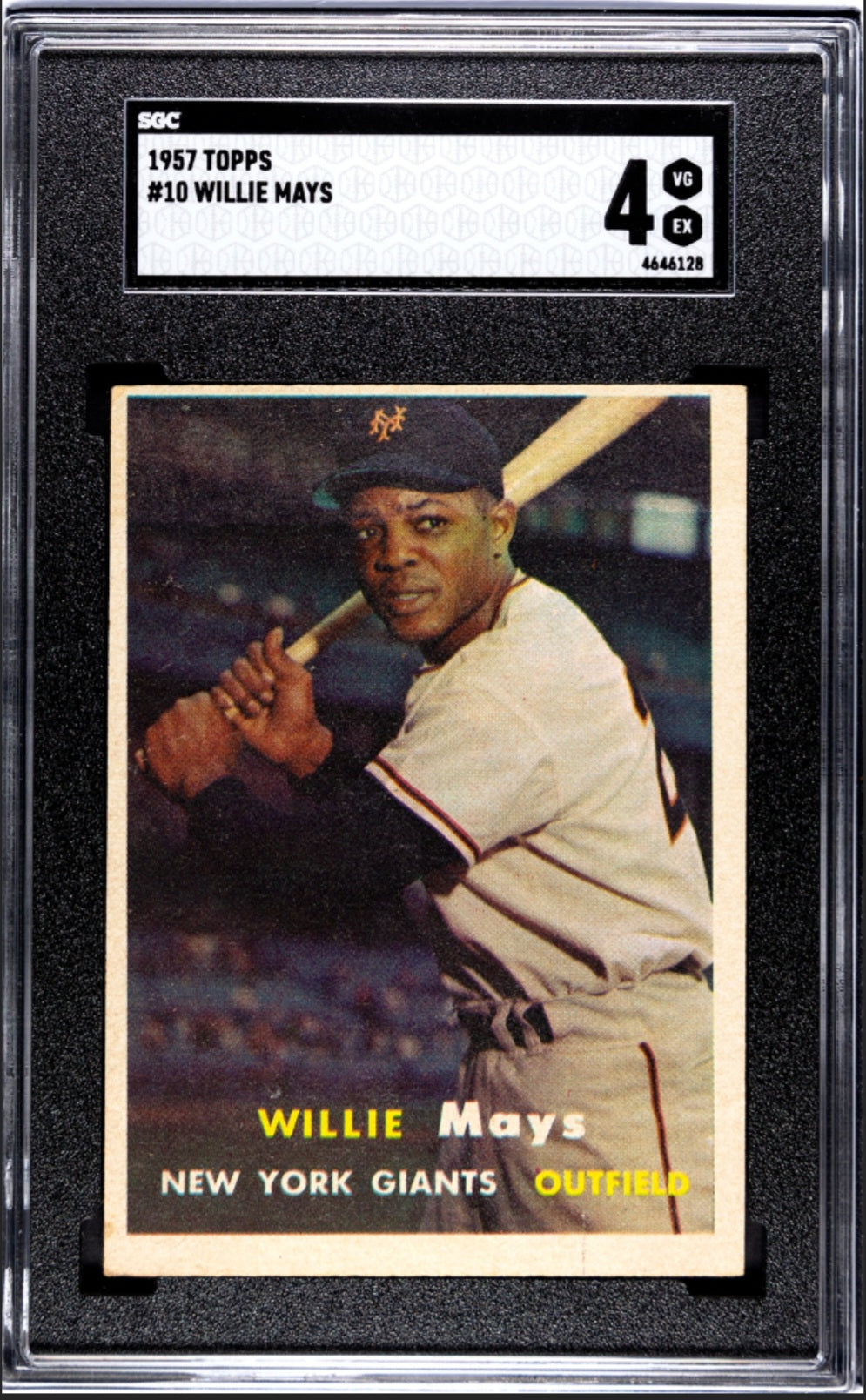 1957 Topps Willie Mays #10