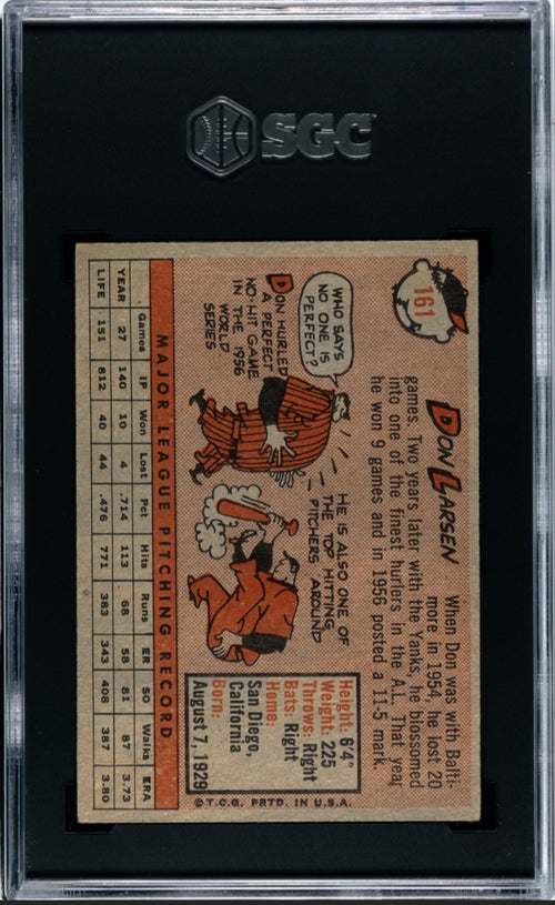 1958 Topps Don Larsen #161