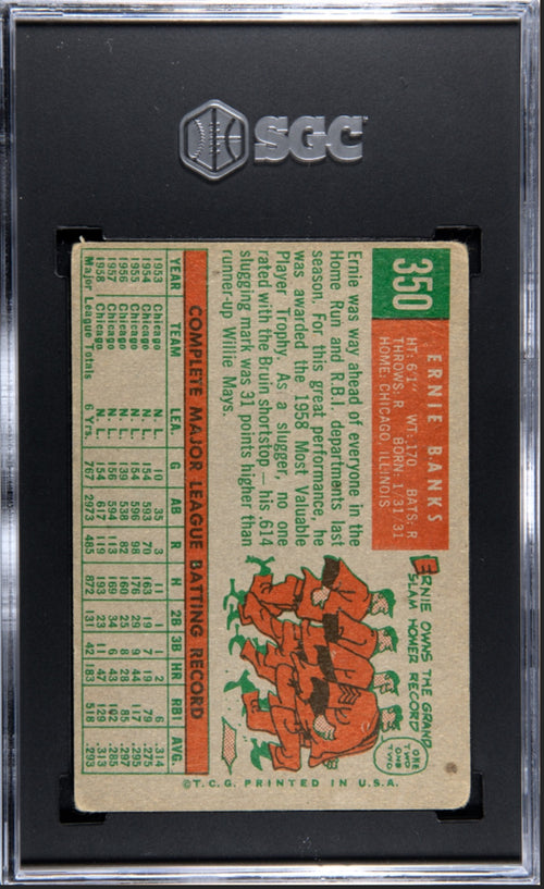 1959 Topps Ernie Banks #350