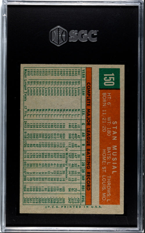 1959 Topps Stan Musial #150