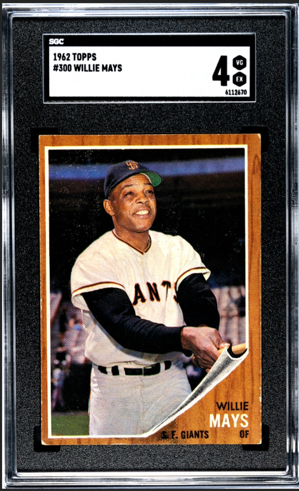 1962 Topps Willie Mays #300
