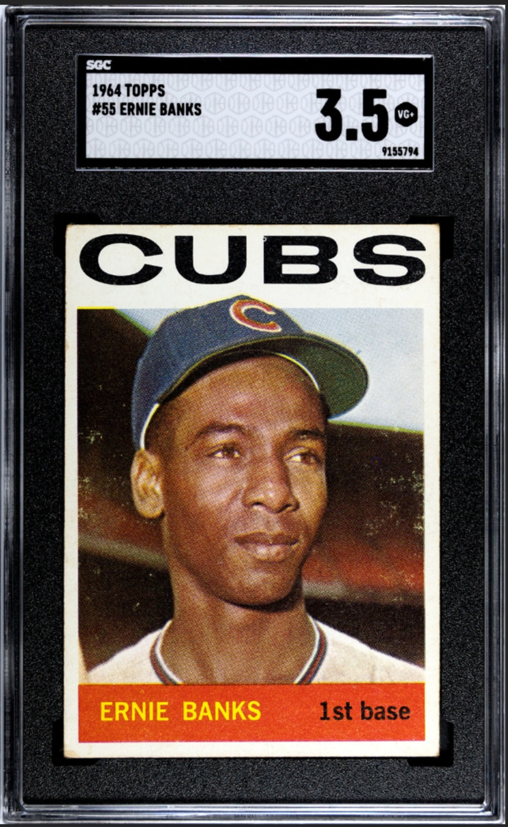 1964 Topps Ernie Banks #55