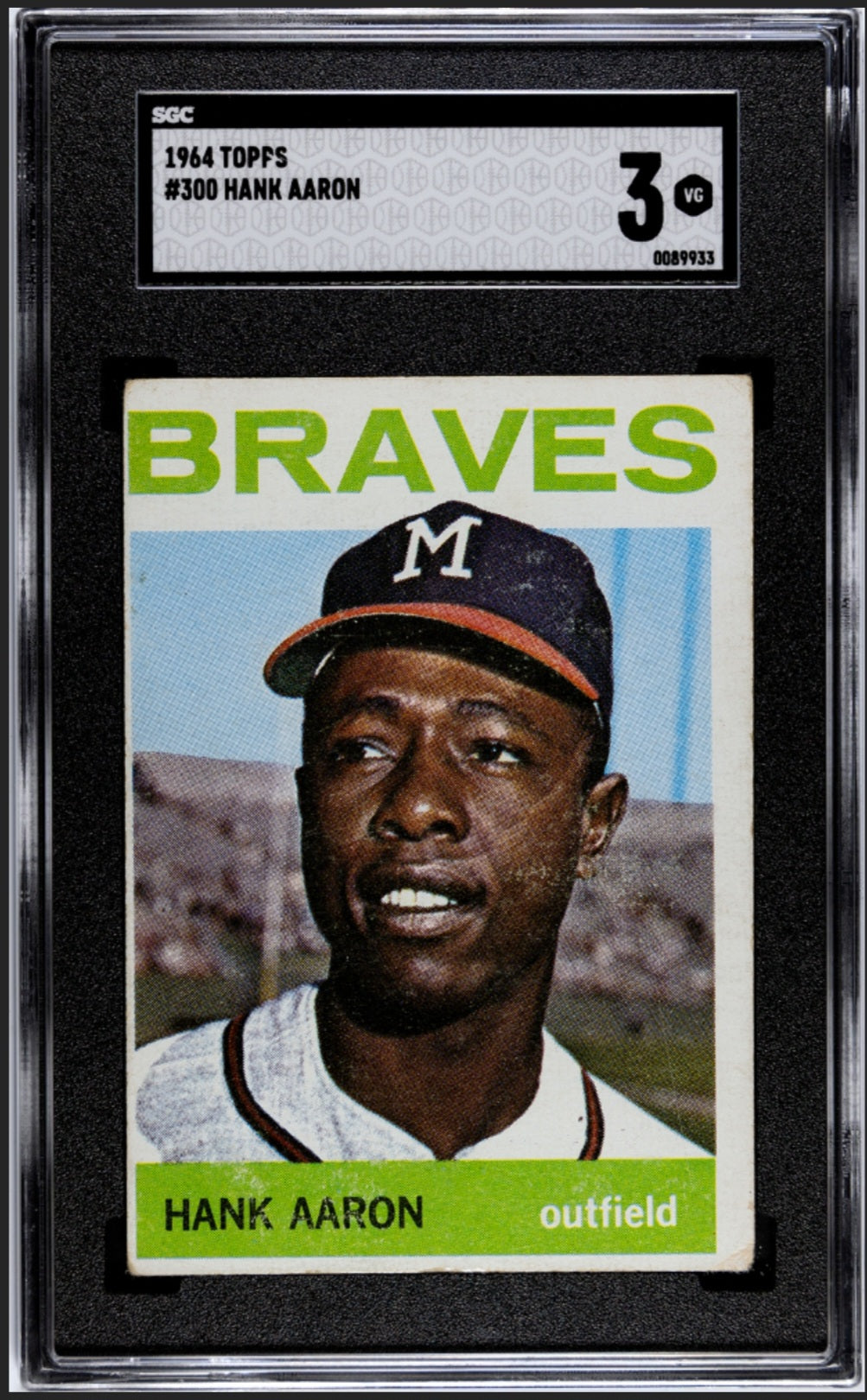 1964 Topps Hank Aaron #300