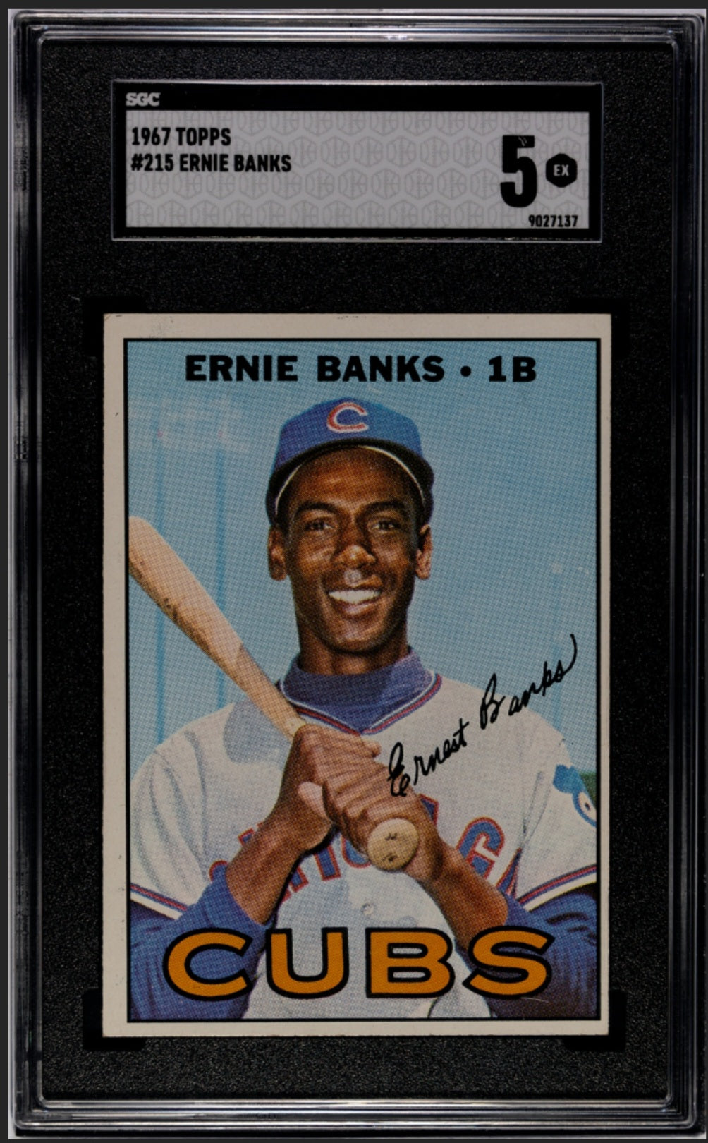 1967 Topps Ernie Banks #215