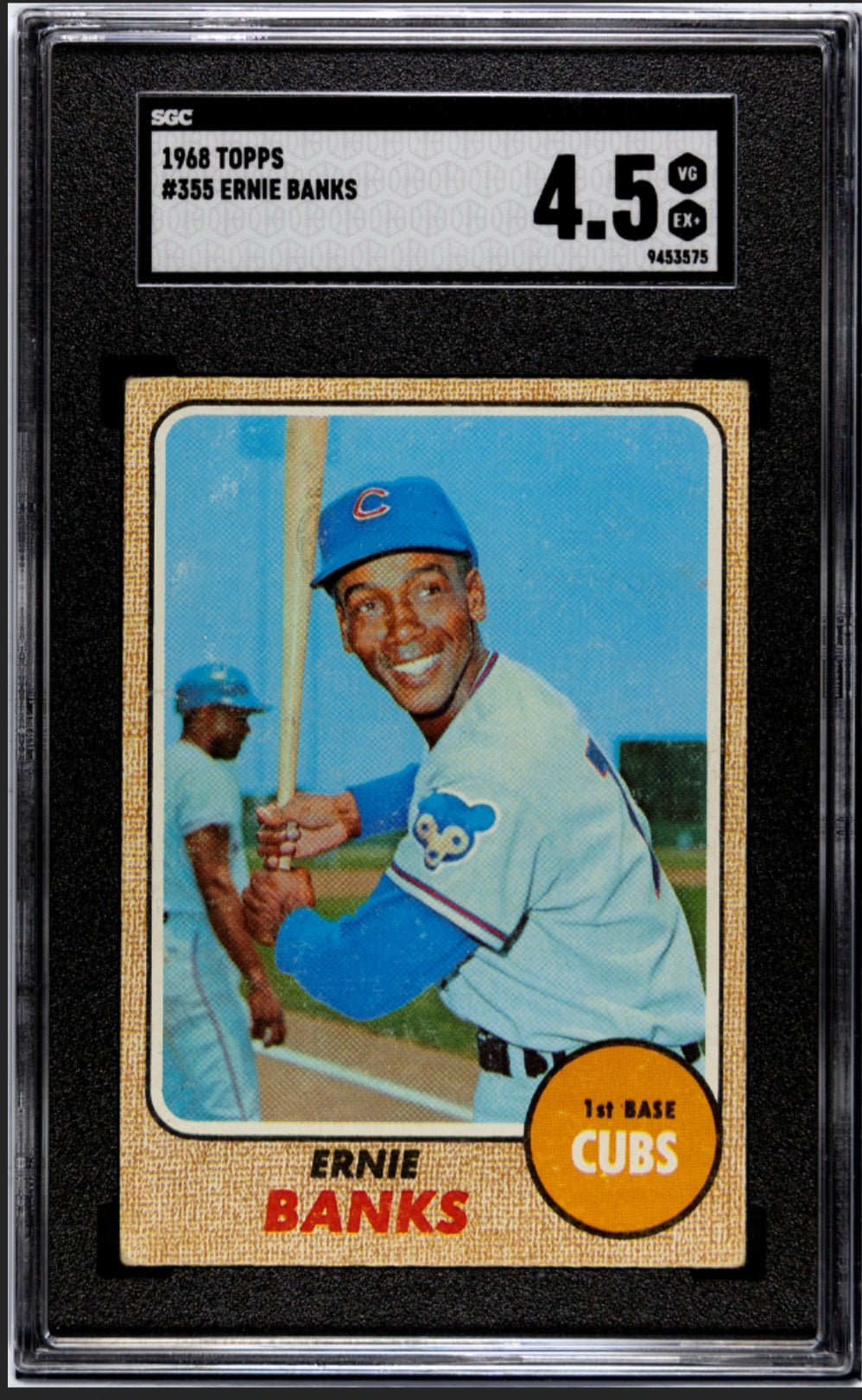 1968 Topps Ernie Banks #355