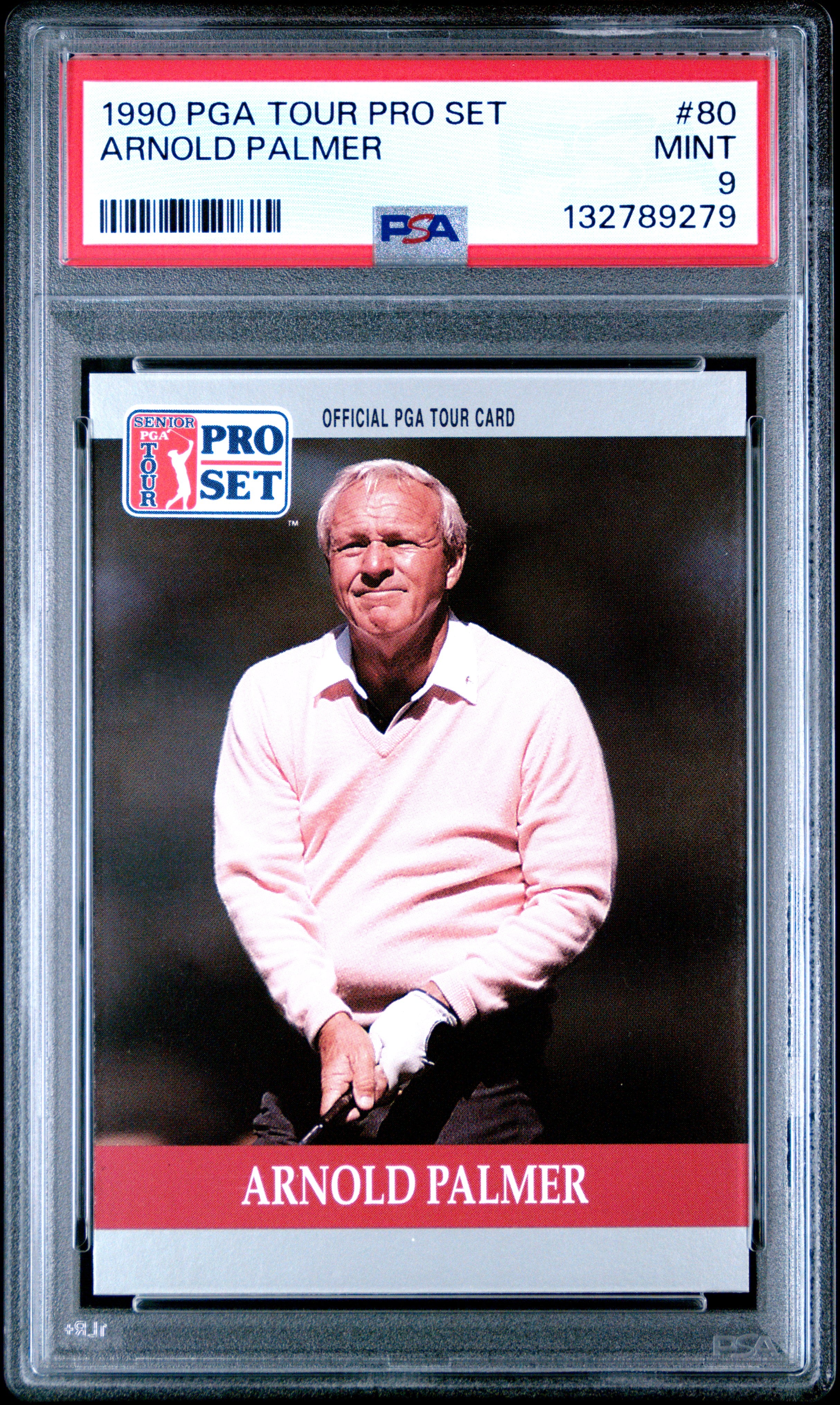 1990 PGA Tour Pro Set Arnold Palmer #80
