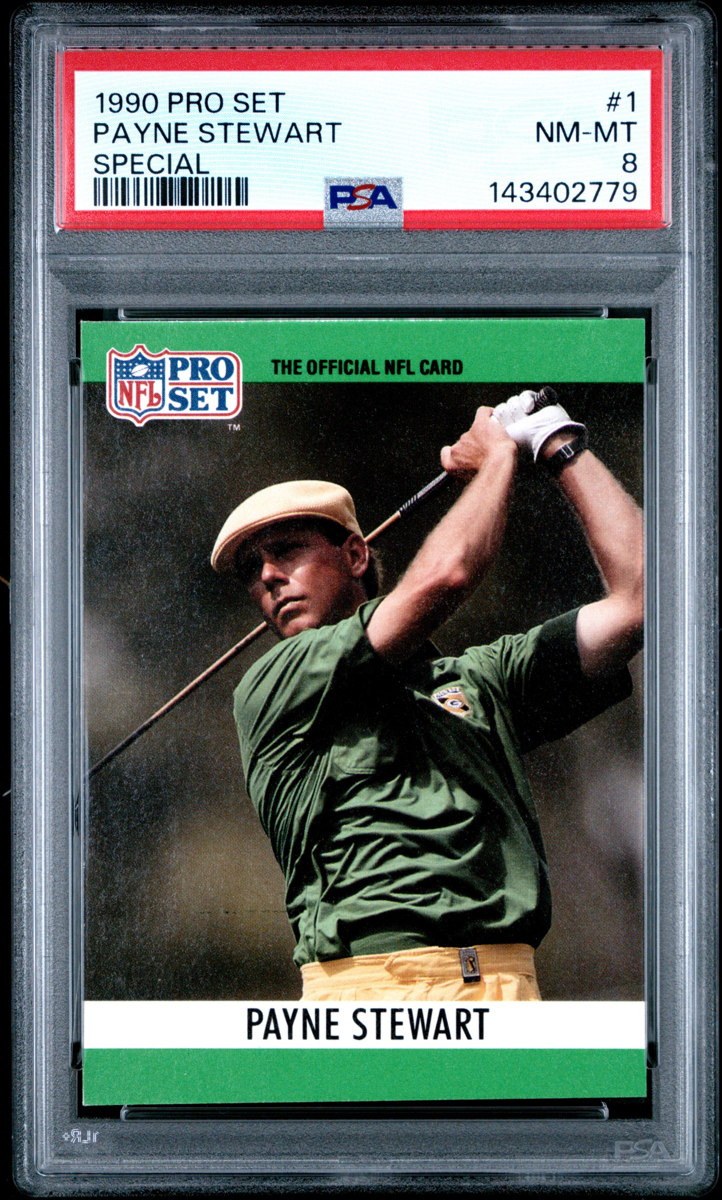 1990 Pro Set Payne Stewart #1 - Special