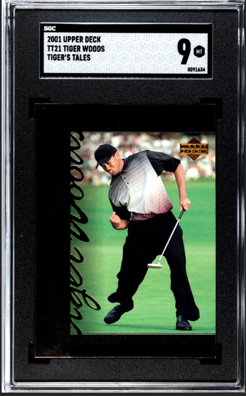2001 Upper Deck Tiger Woods - Tiger's Tales #TT21