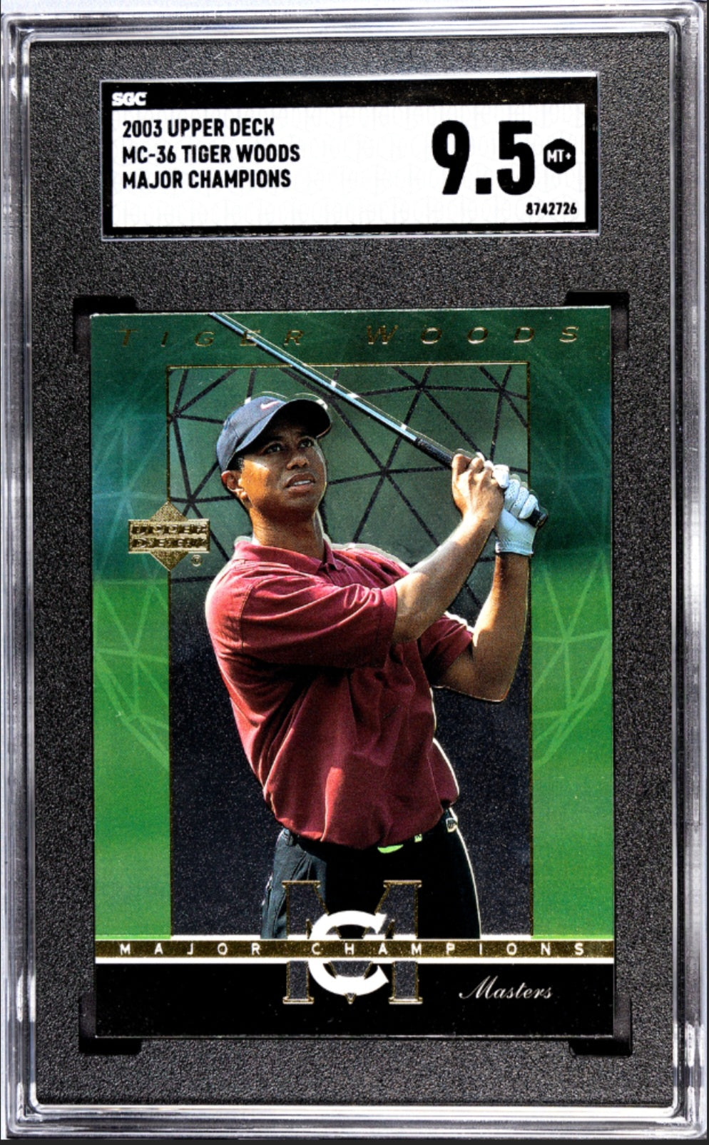 2003 Upper Deck Tiger Woods - Major Champions #MC-36