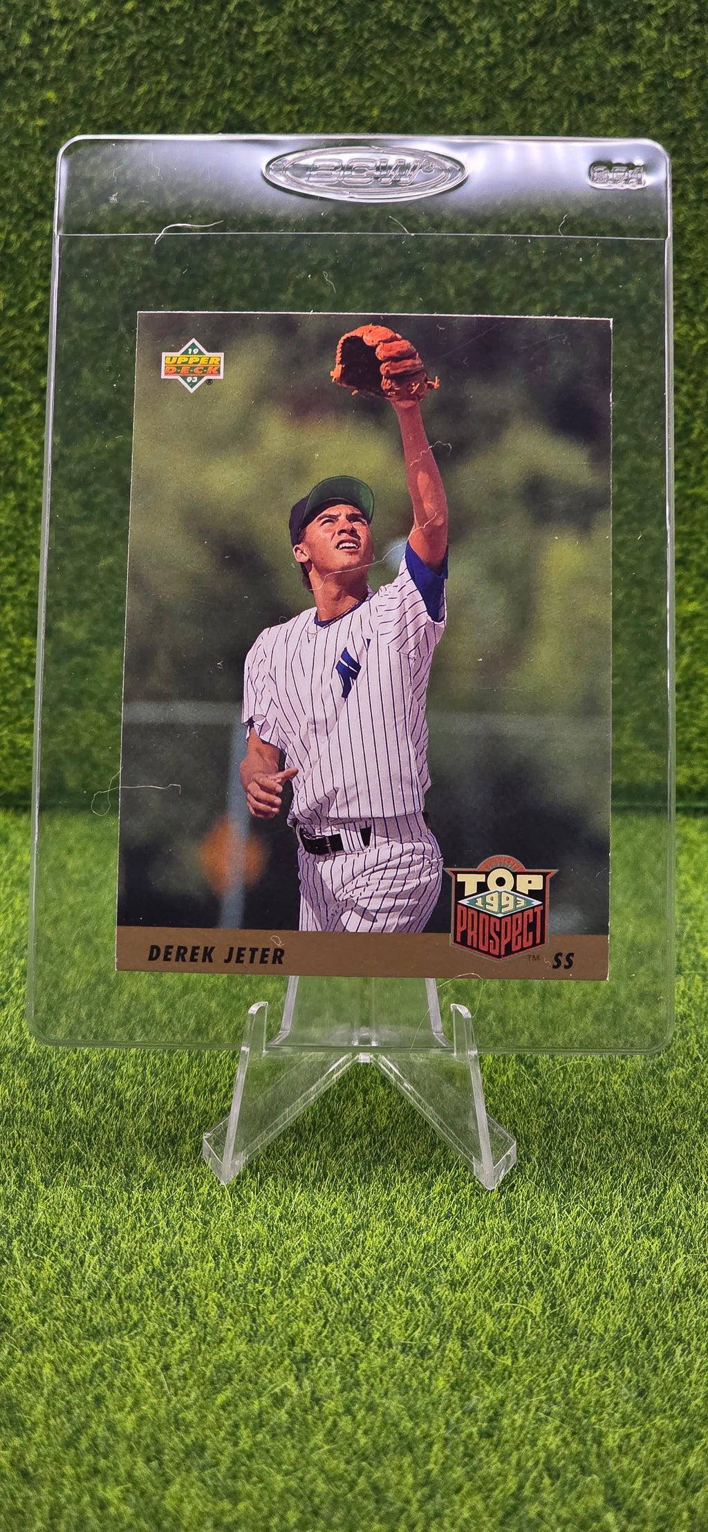 1993 Upper Deck - Top Prospects Derek Jeter #449 (RC)
