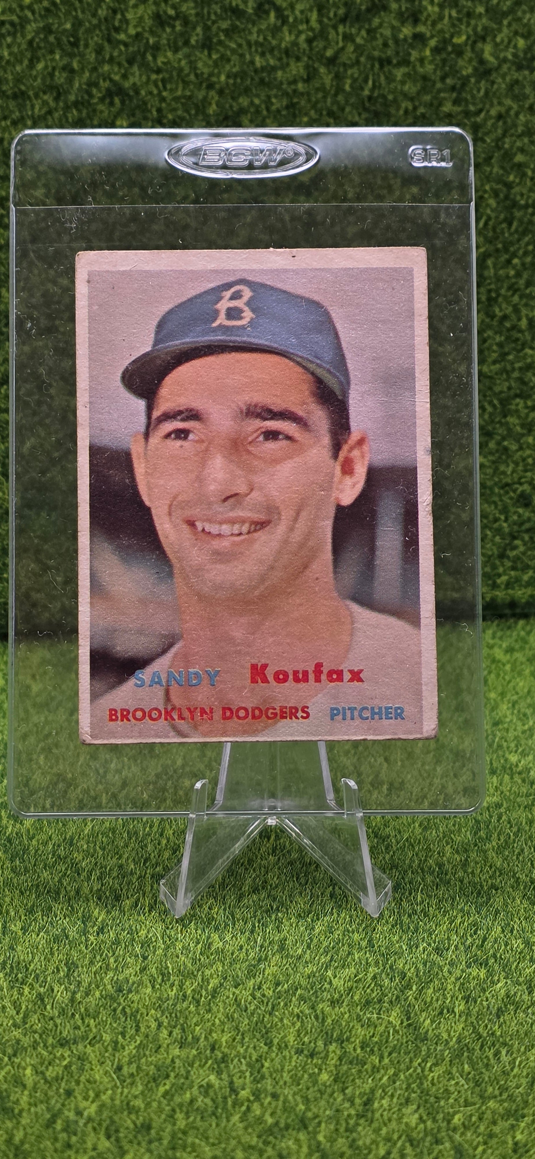 1957 Topps - Sandy Koufax #302