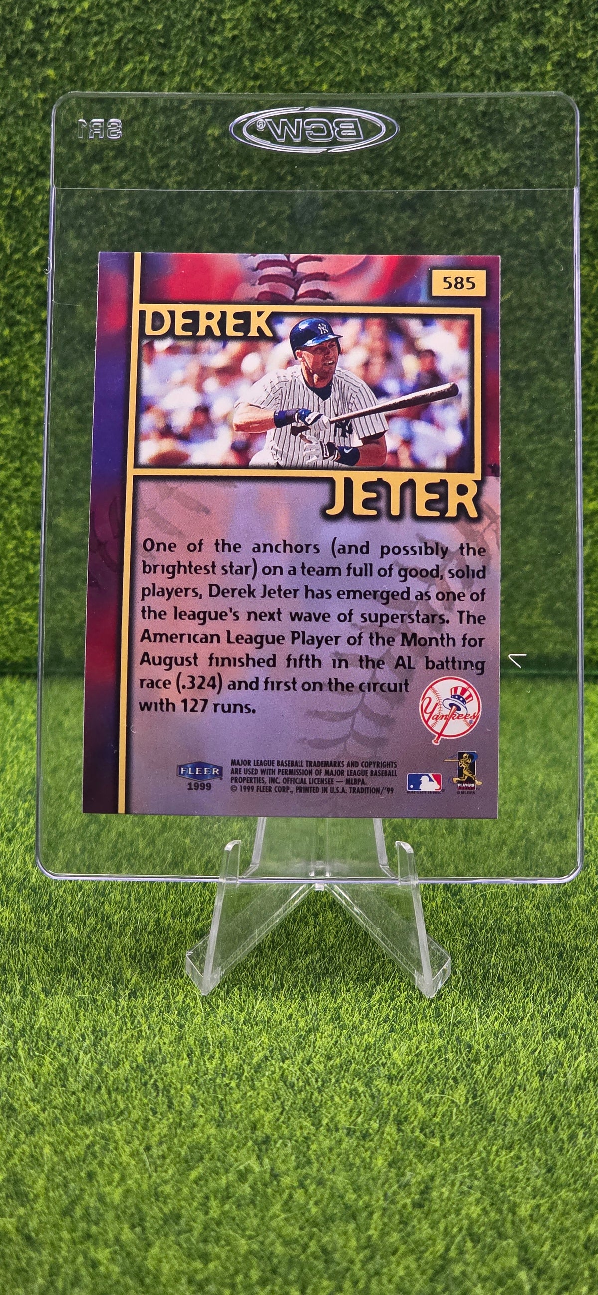 1999 Fleer Tradition - Franchise Futures Derek Jeter #585