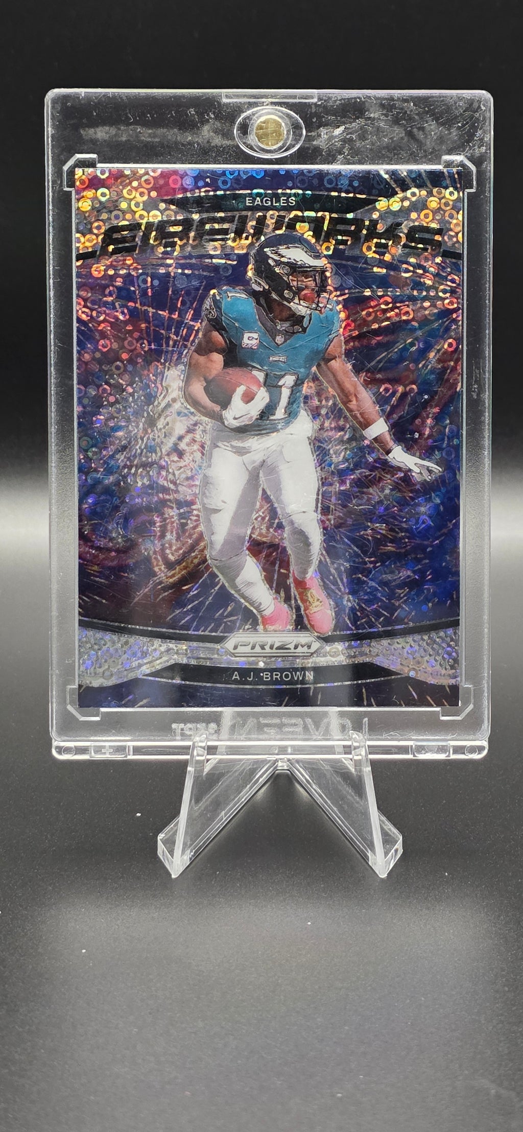 2024 Panini Fireworks No Huddle Prizm - AJ Brown #13