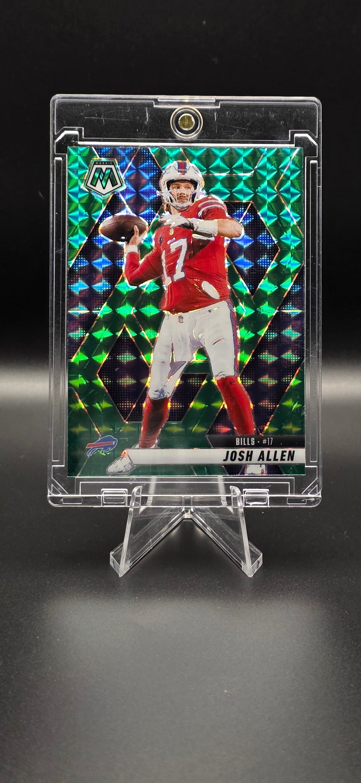 2025 Panini Green Mosaic Prizm Josh Allen #150