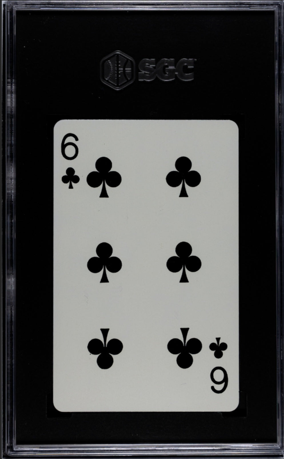 1978 Landsman Playing Cards - Babe Ruth - 6 of Clubs
