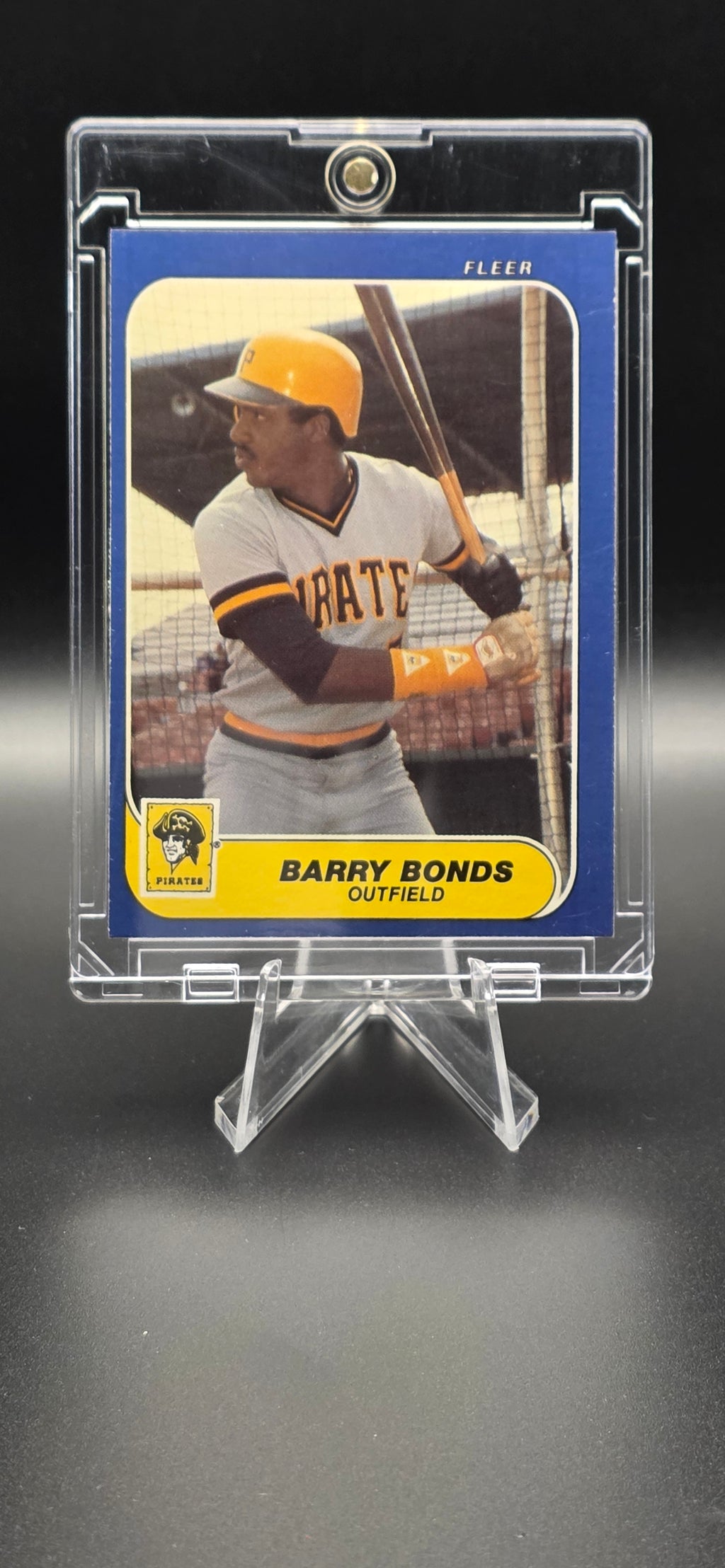 1986 Fleer Update Barry Bonds #U-14 (RC)