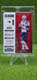 2017 Panini Contenders - Season Ticket Tom Brady #95