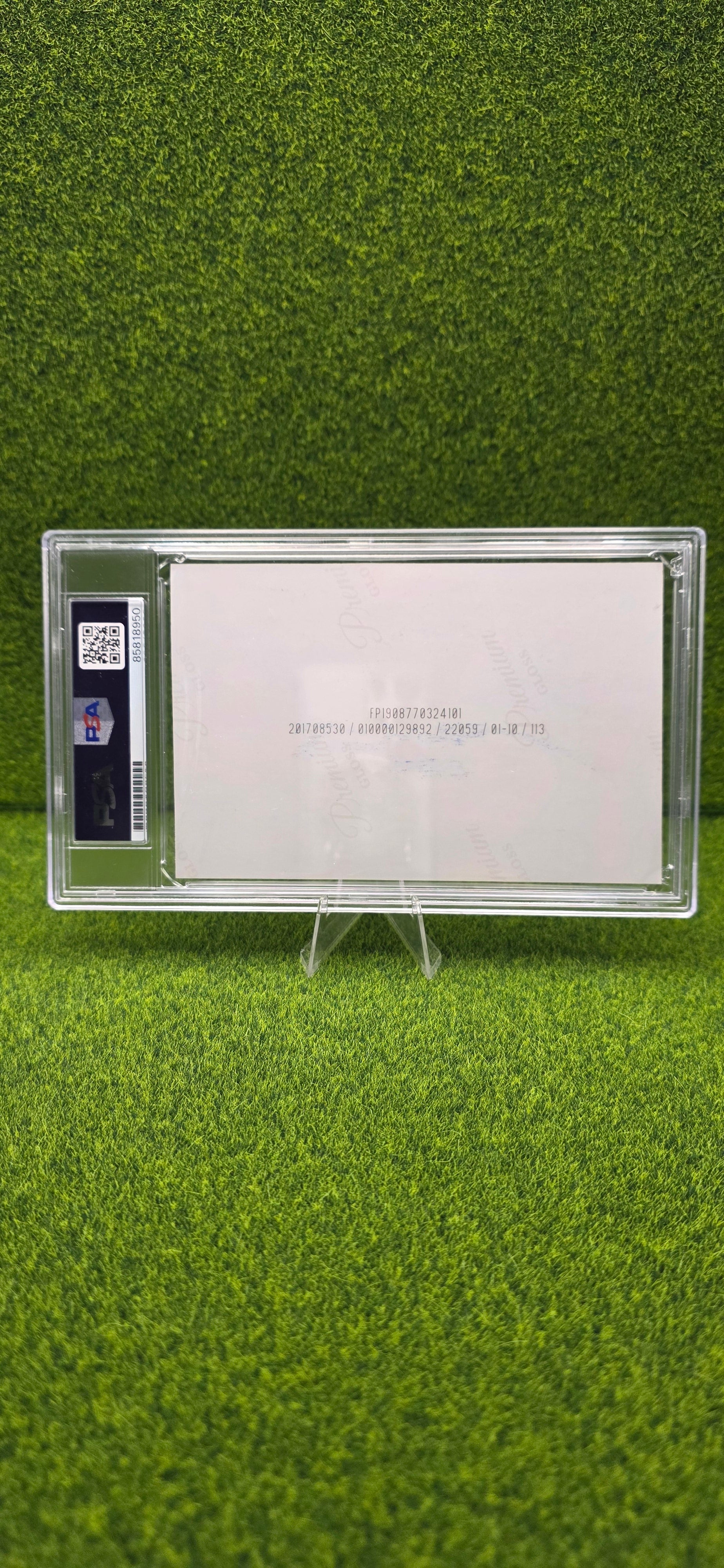 Jim Nantz Signed Masters Tournament Logo Picture - "CBS" Quote