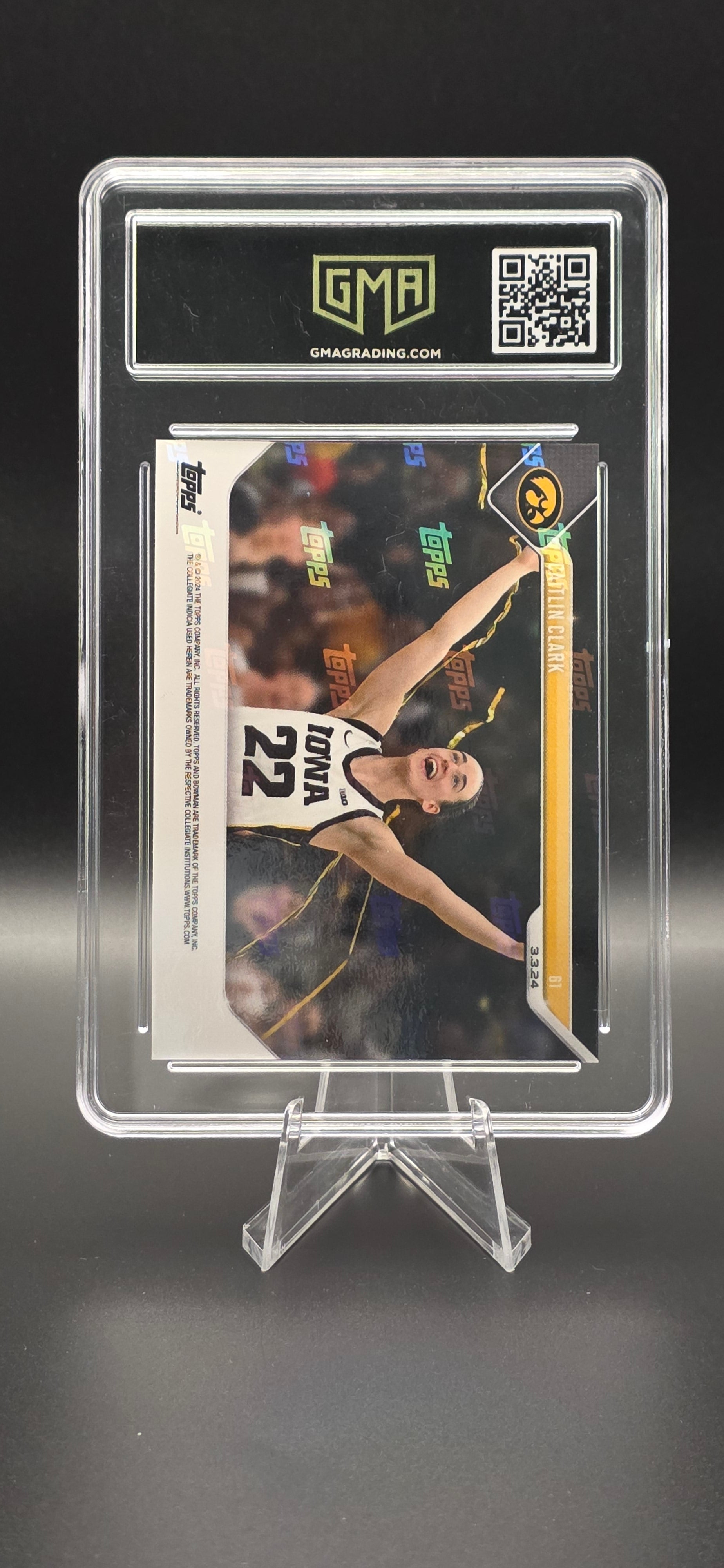2023-24 Bowman Now University - Caitlin Clark #61 (RC)