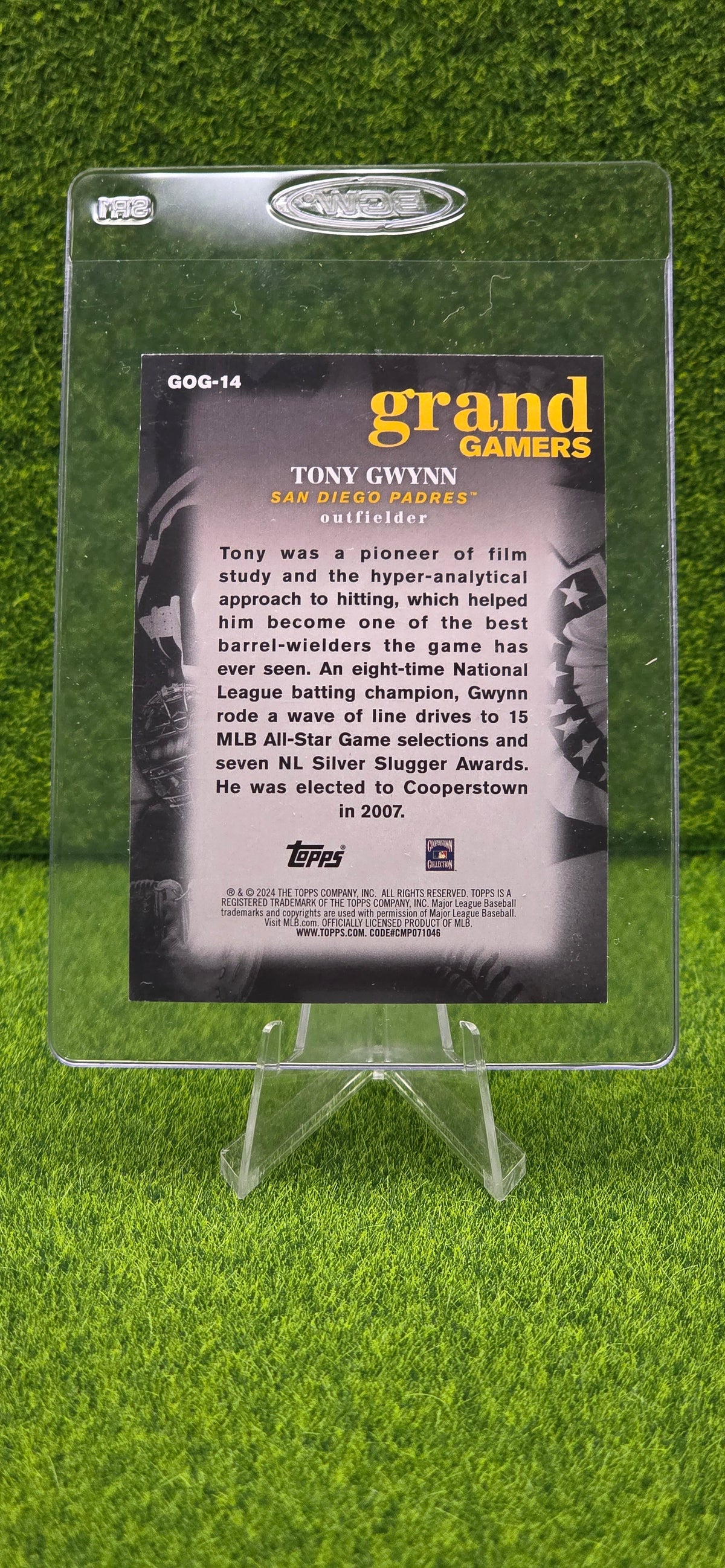 2024 Topps Series 1 - Grand Gamers Tony Gwynn #GOG-14