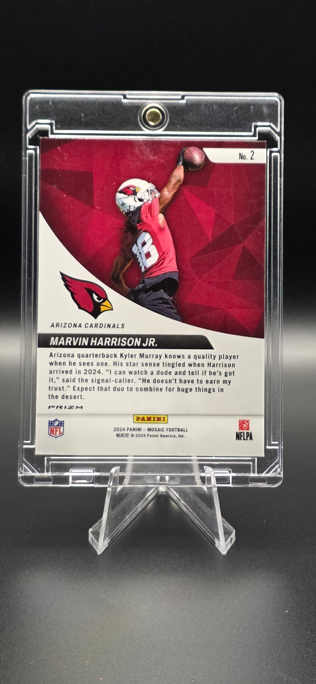 2024 Panini Mosaic Prizm Elevate Marvin Harrison Jr. #2 (RC)