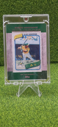 2013 Topps Manufactured Rookie Card Patch - Rickey Henderson #RCP-12
