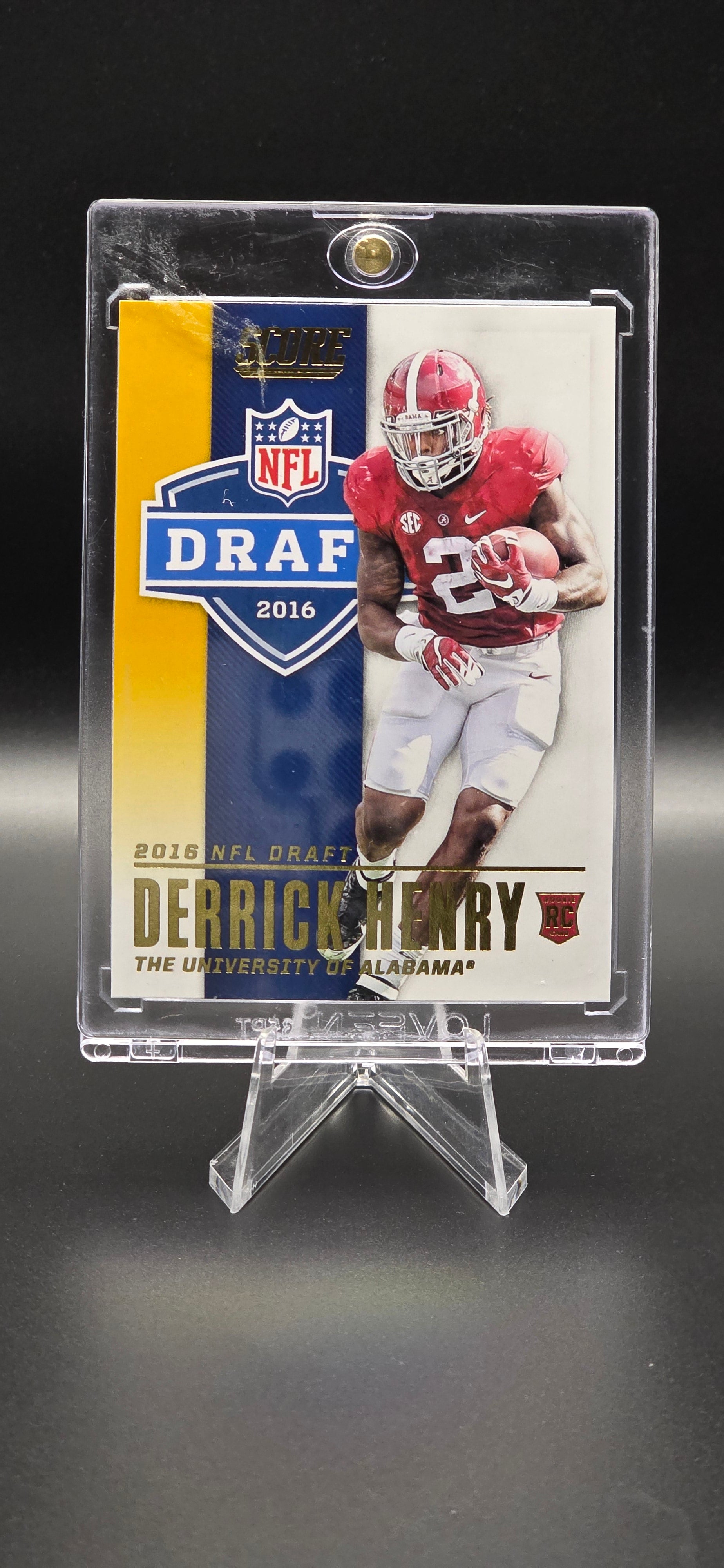 2016 Score - NFL Draft Gold Derrick Henry #5 (RC)