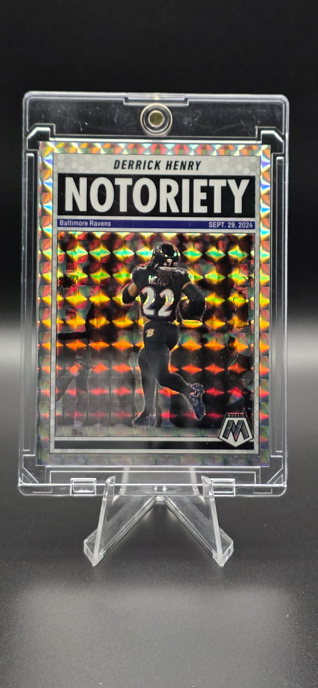 2025 Panini Mosaic Notoriety Derrick Henry #4