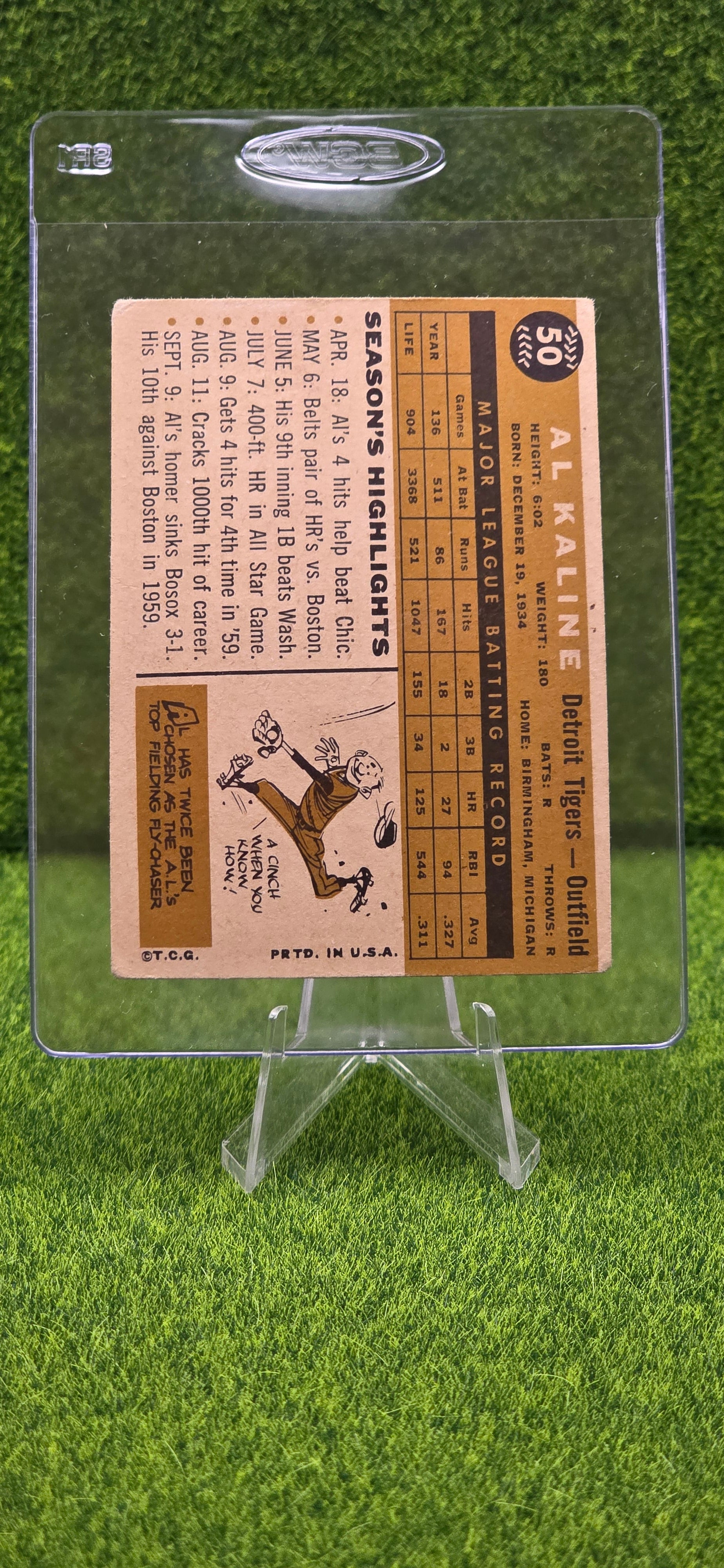 1960 Topps - Al Kaline #50