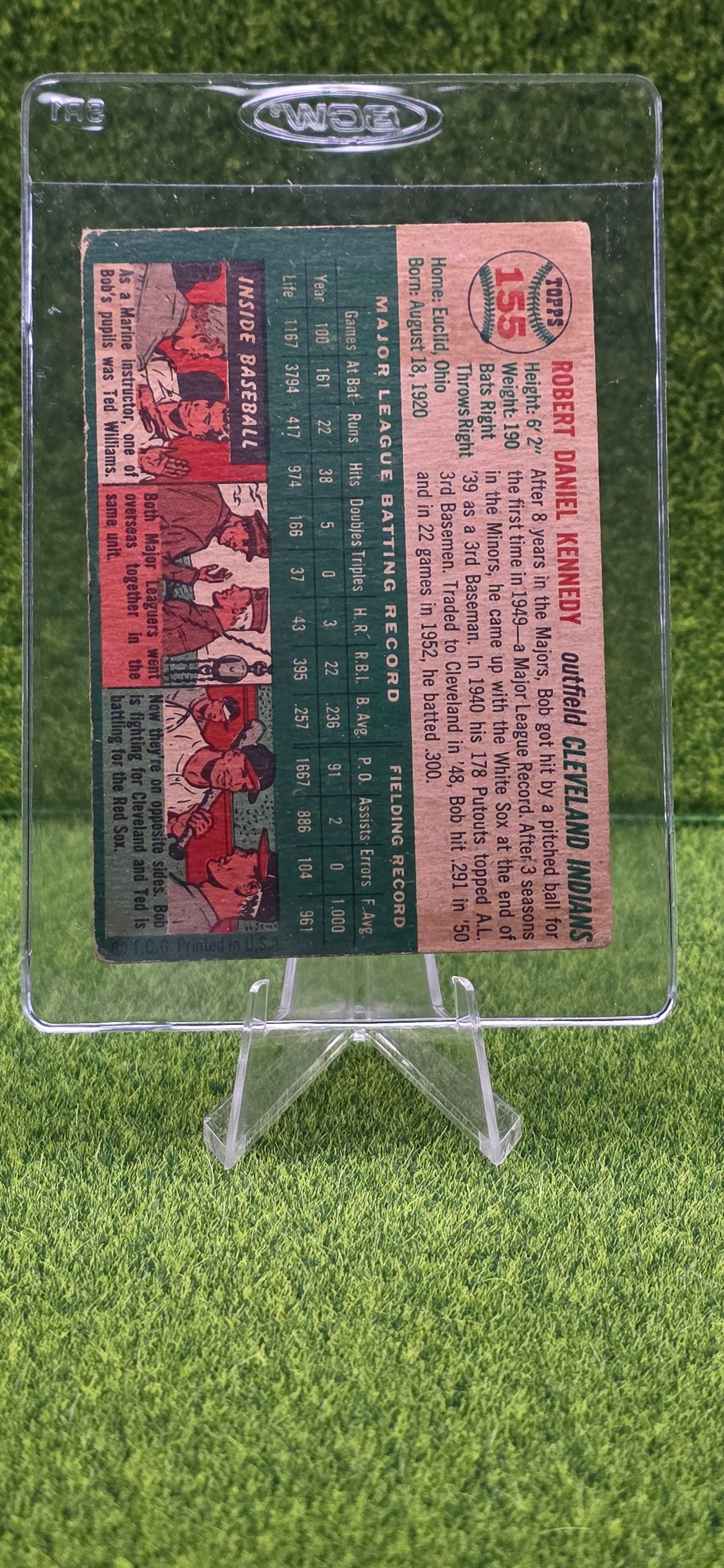 1954 Topps - Bob Kennedy #155