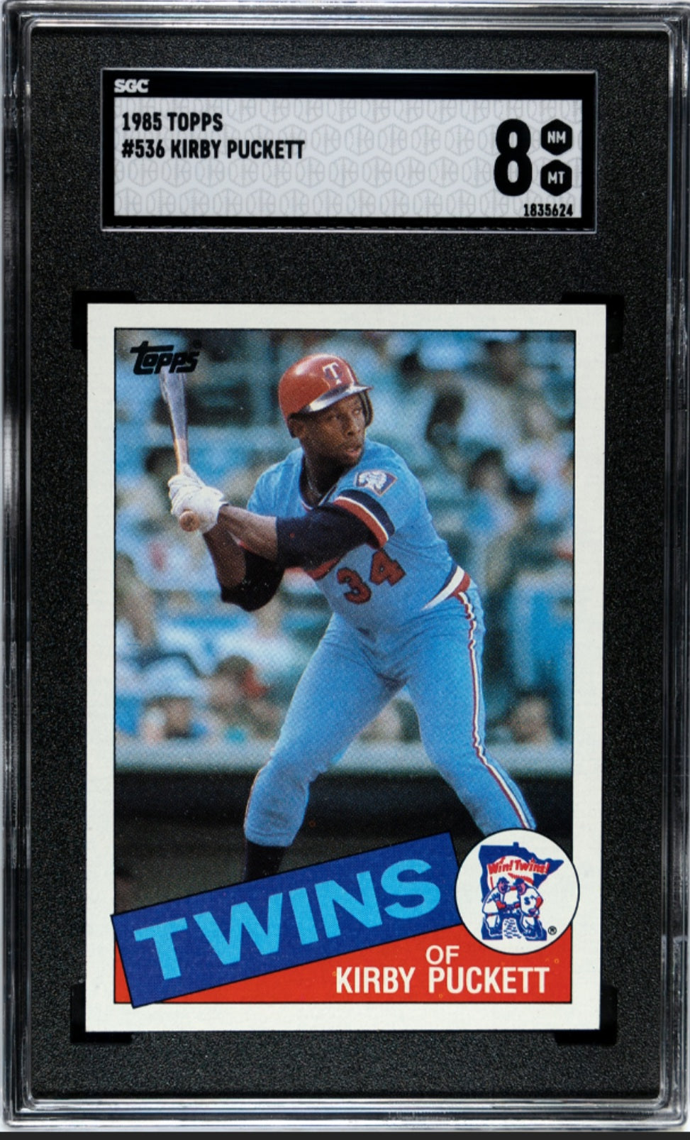 1985 Topps - Kirby Puckett #536