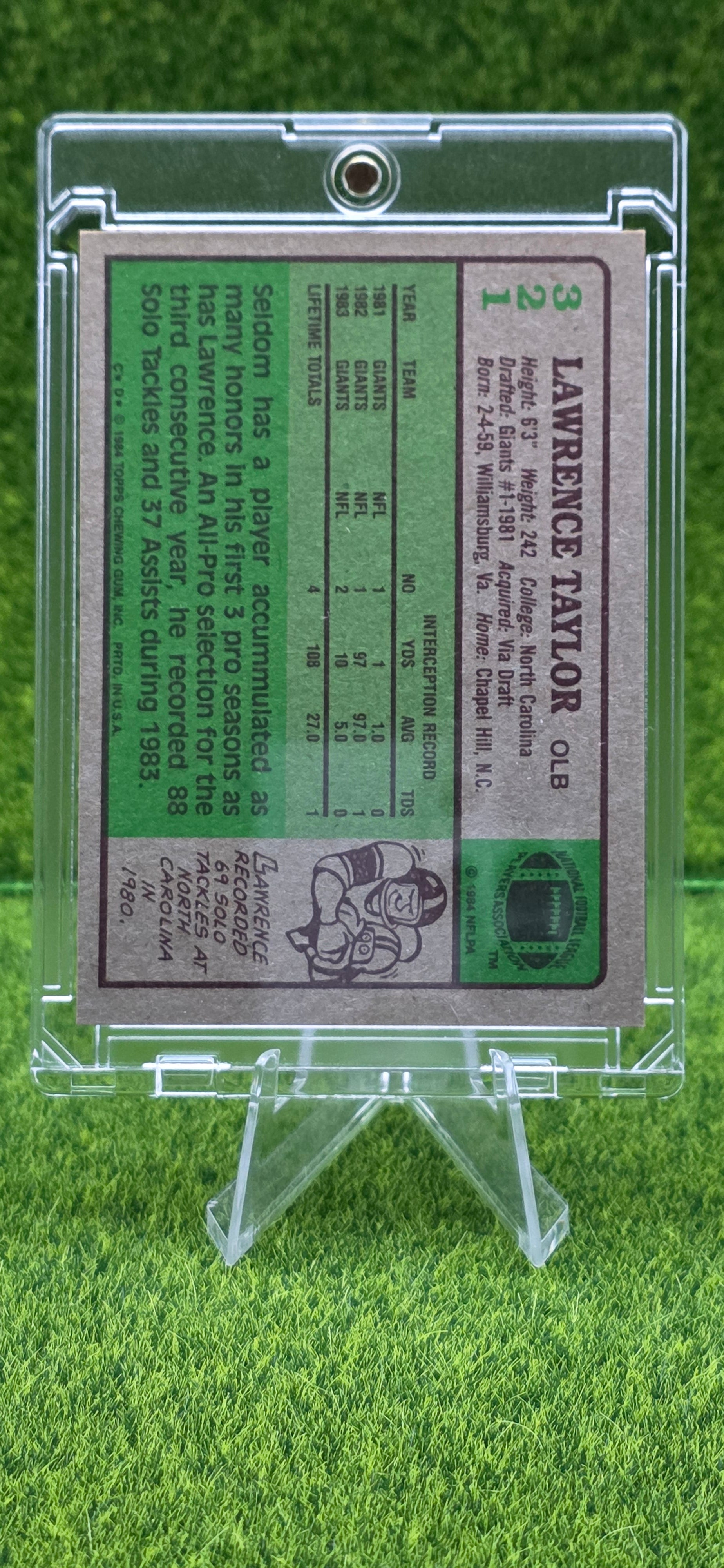1984 Topps Lawrence Taylor #321