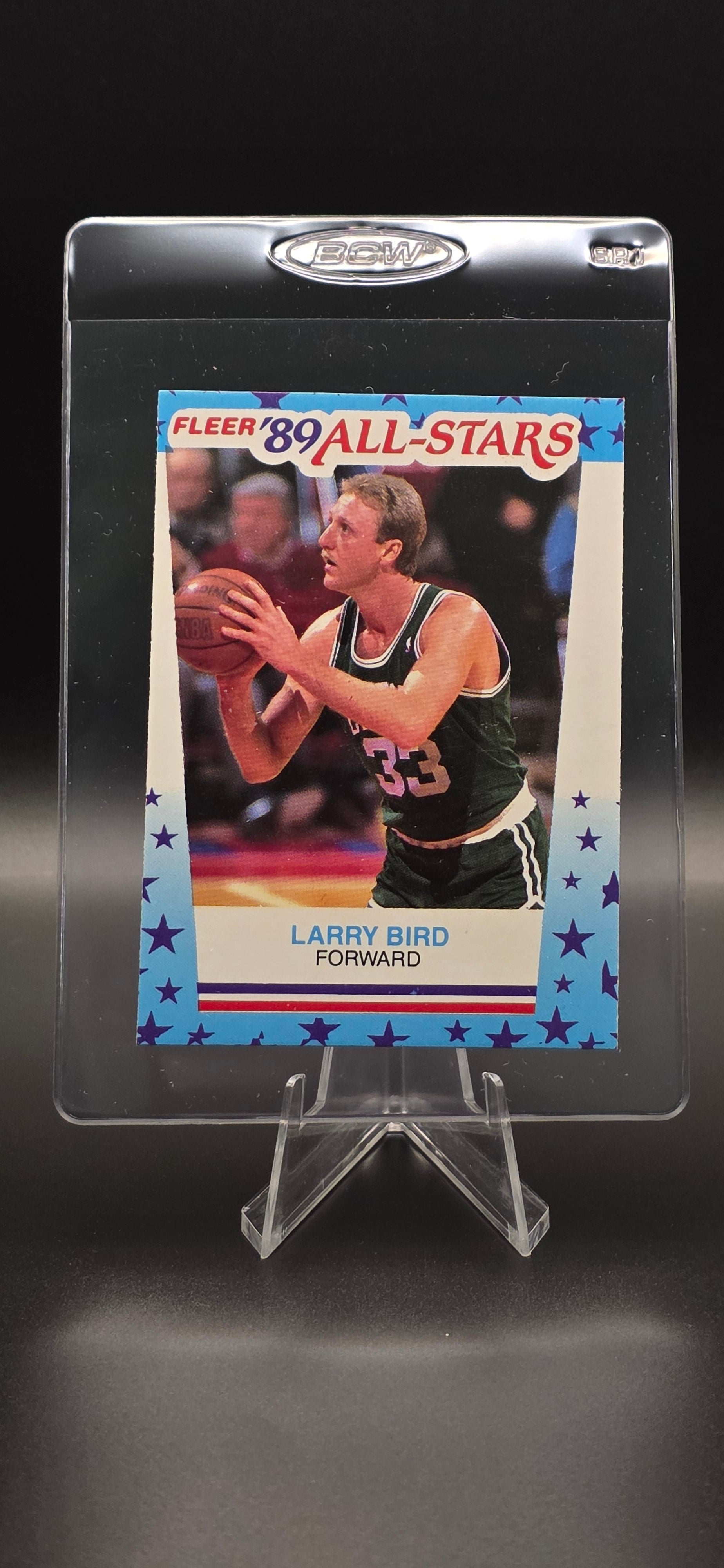 1989-90 Fleer - All-Stars Stickers Larry Bird #10