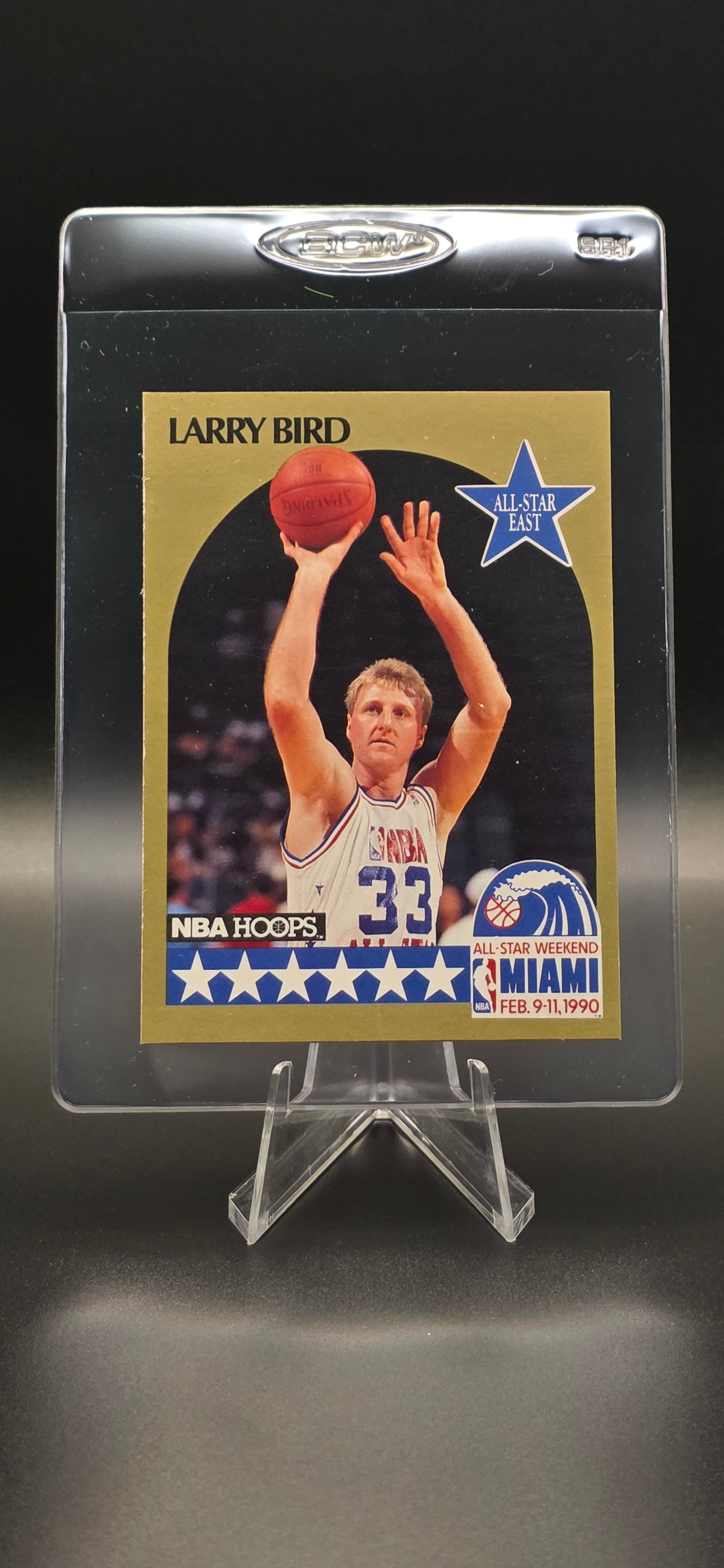 1990-91 NBA Hoops - All-Star Game Larry Bird #2