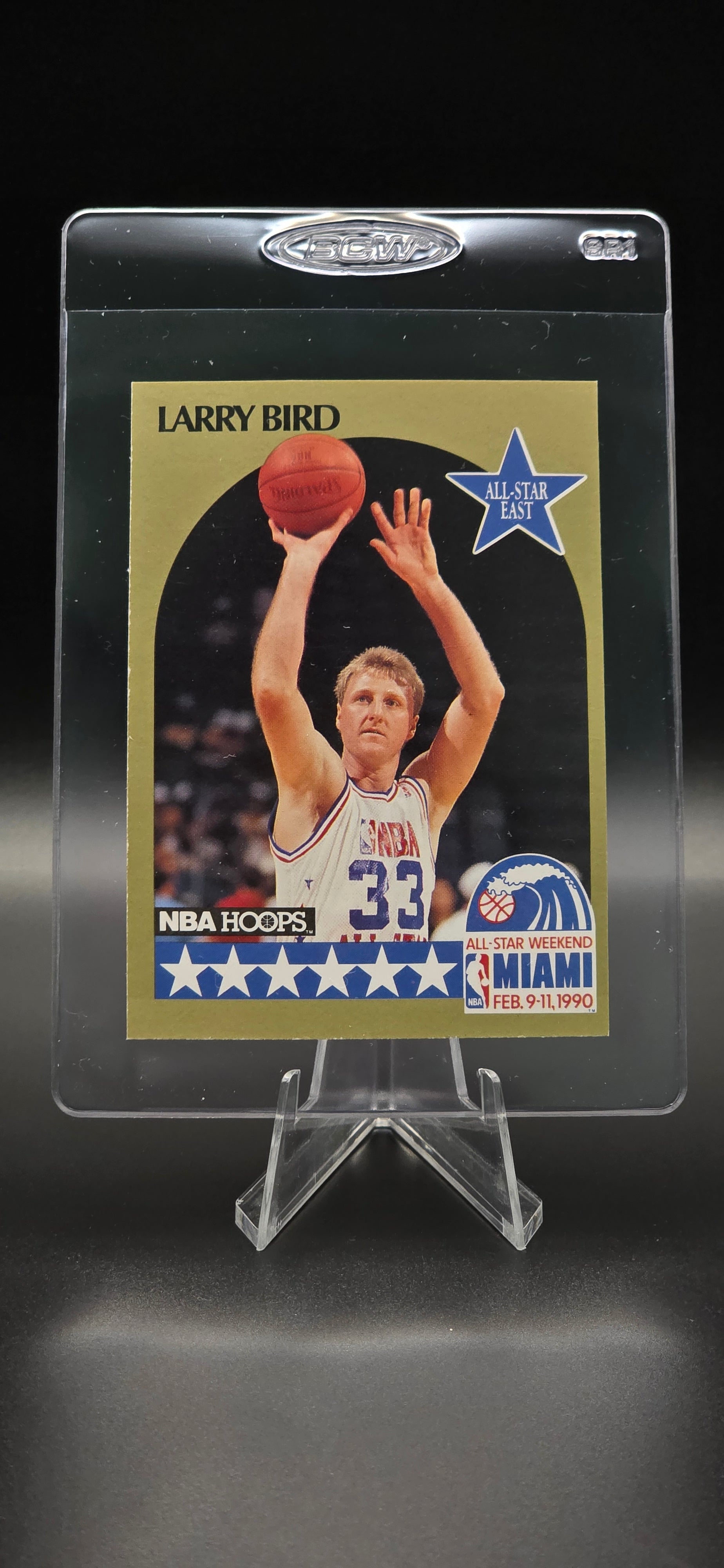 1990-91 NBA Hoops - All-Star Game Larry Bird #2