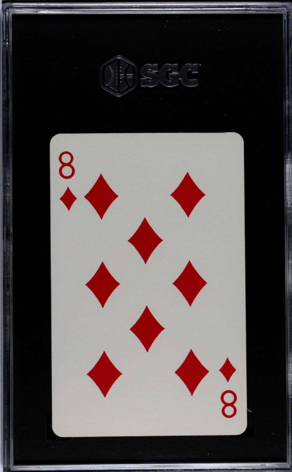 1978 Landsman Playing Cards - Lou Gehrig - 8 of Diamonds