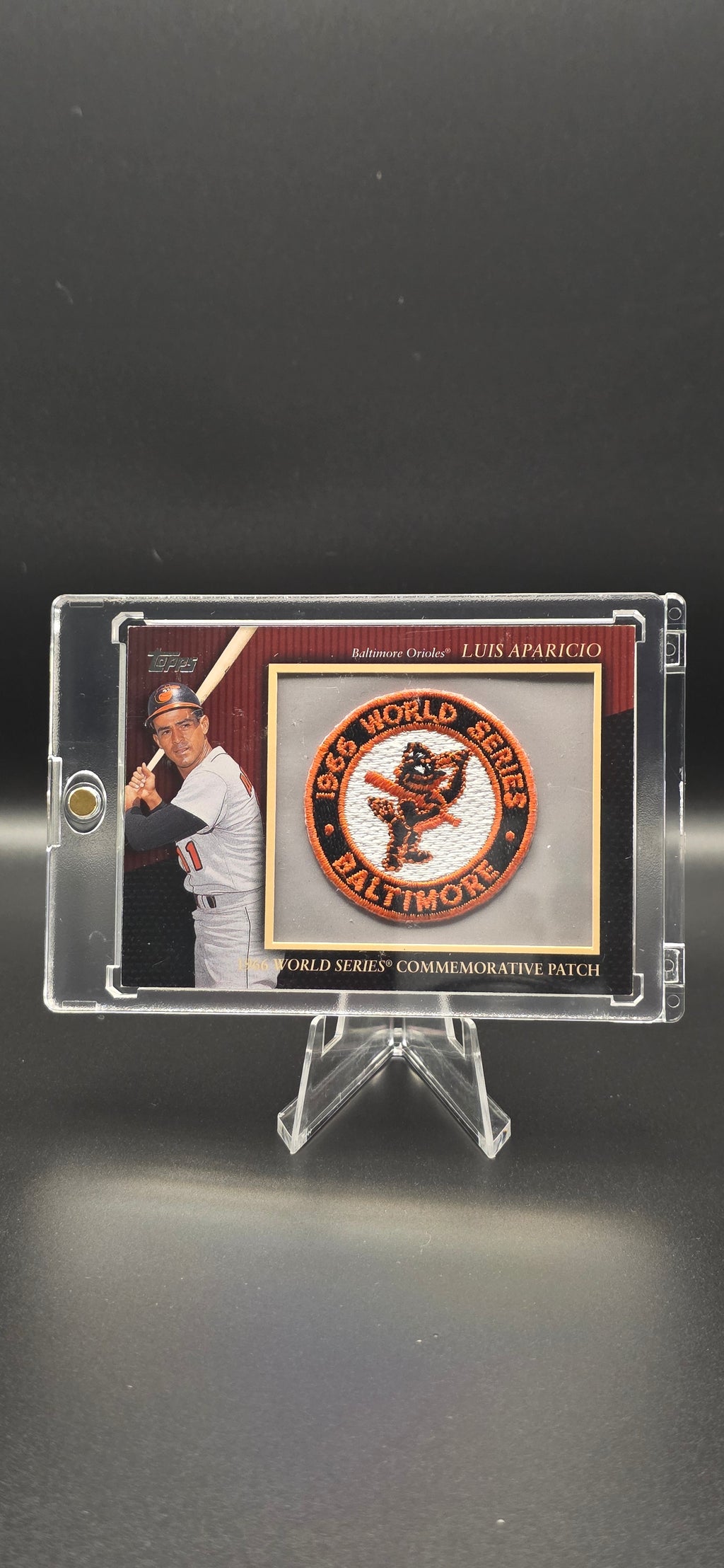 2010 Topps Manufactured Commemorative Patch Luis Aparicio #MCP123