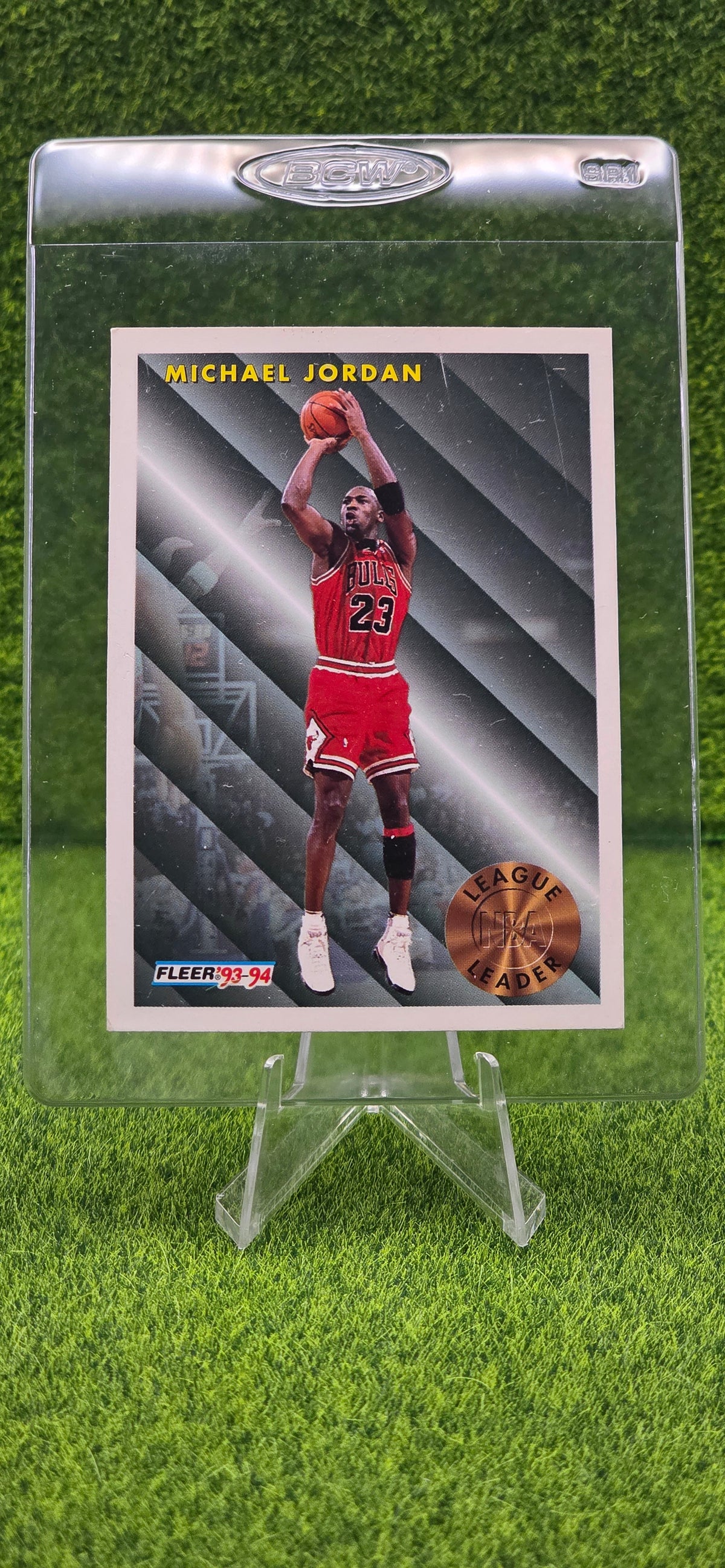 1993-94 Fleer - League Leader Michael Jordan #224