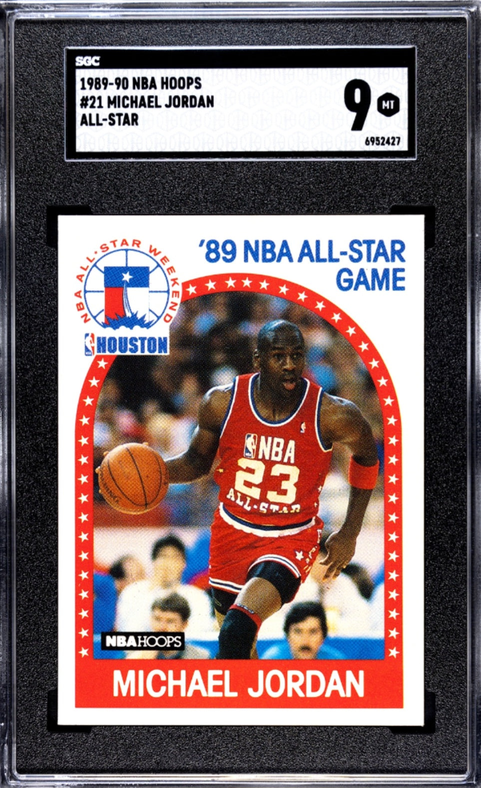 1989-90 NBA Hoops - Michael Jordan #21 All-Star