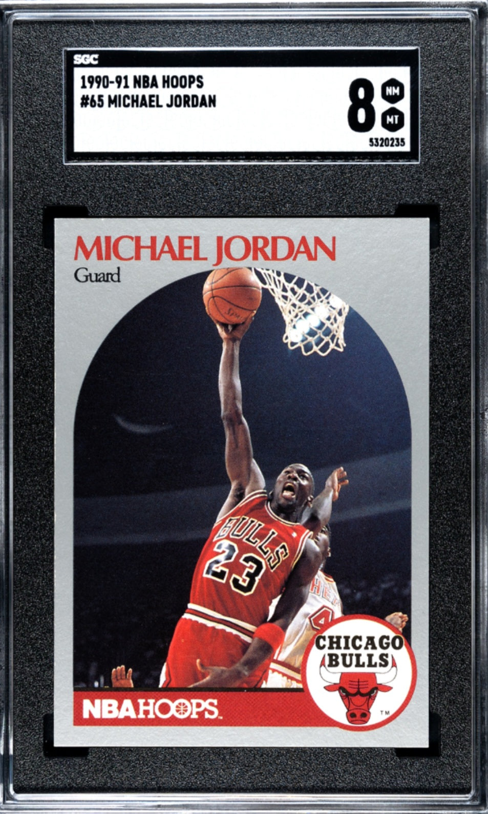 1990-91 NBA Hoops - Michael Jordan #65