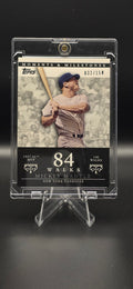 2007 Topps Moments & Milestones Mickey Mantle #77 (84 Walks - 032 of 150)