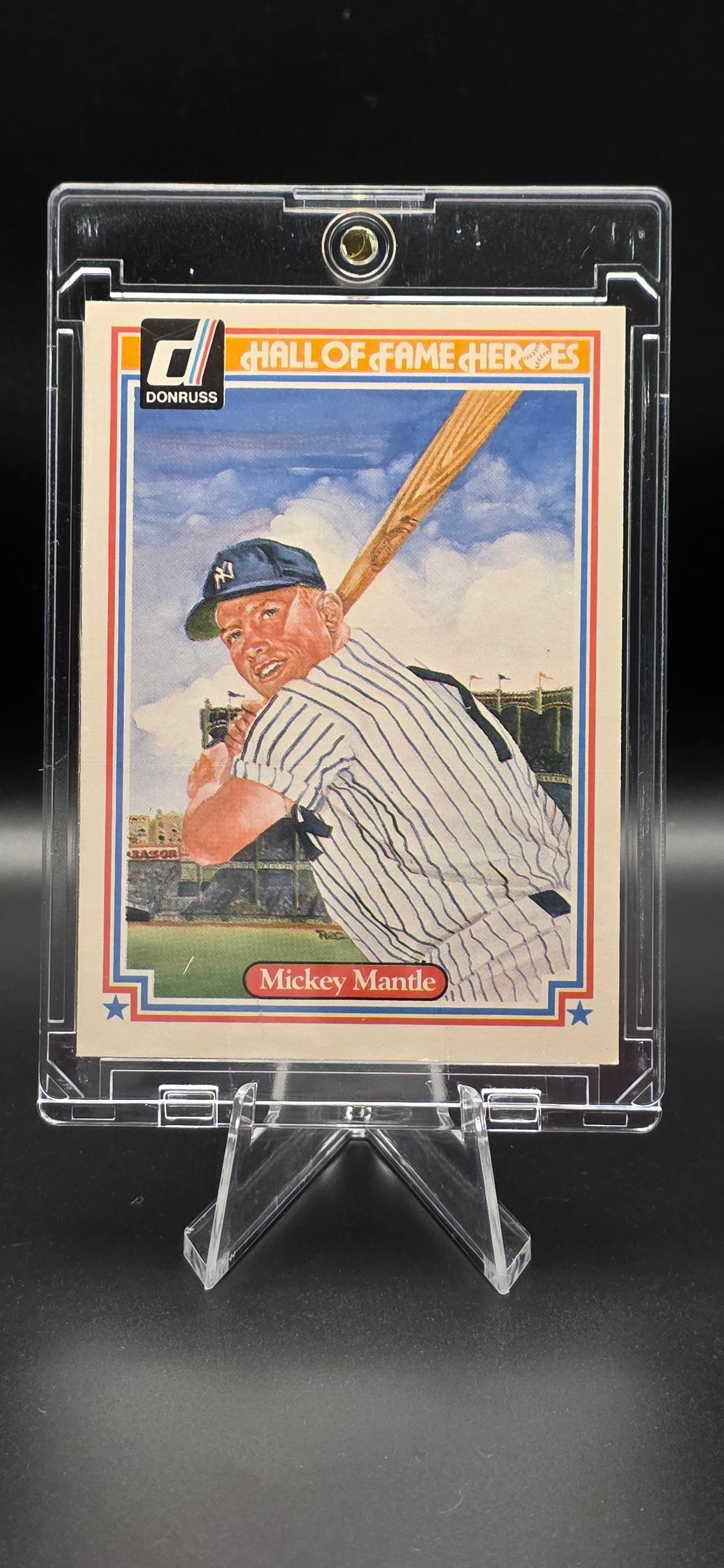1983 Donruss Hall of Fame Mickey Mantle #7