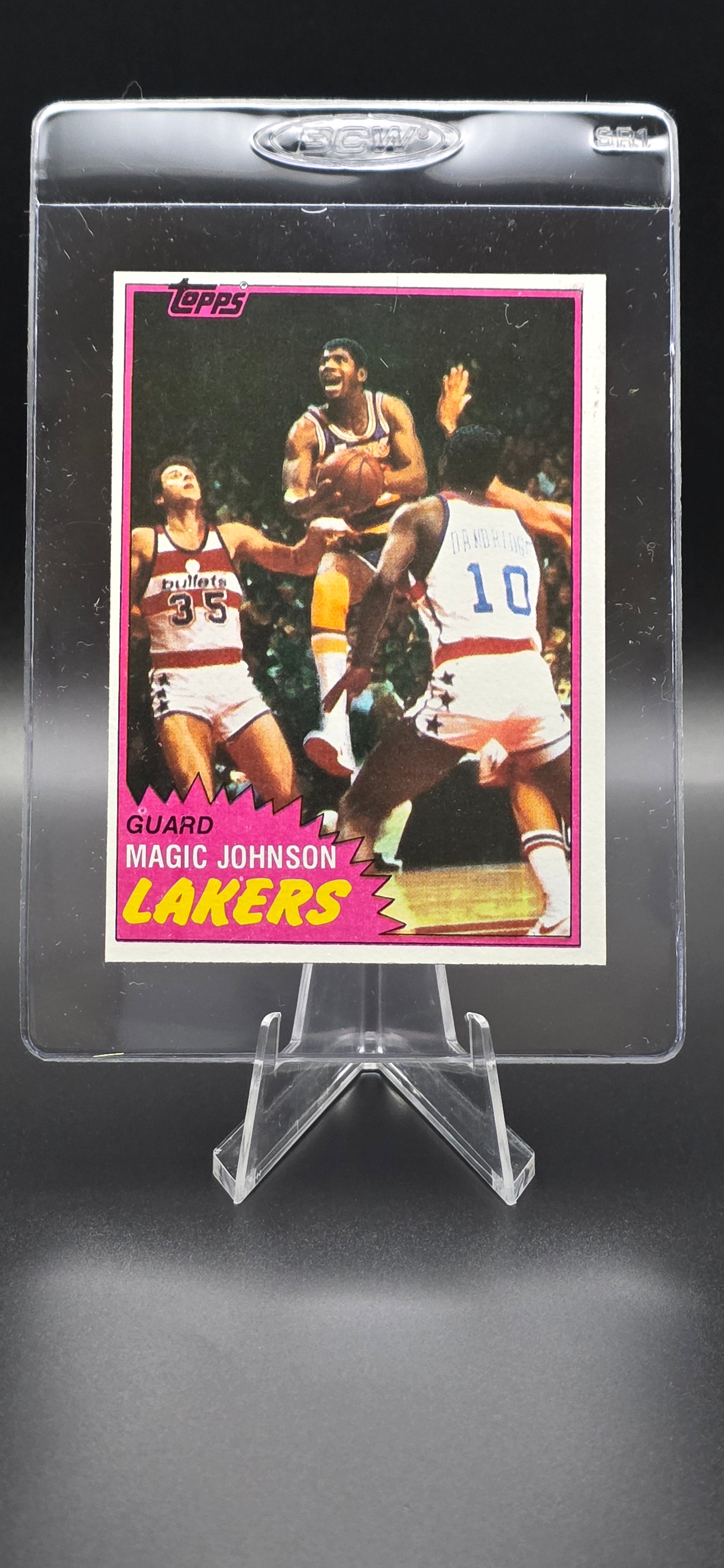 1981-82 Topps Magic Johnson #21