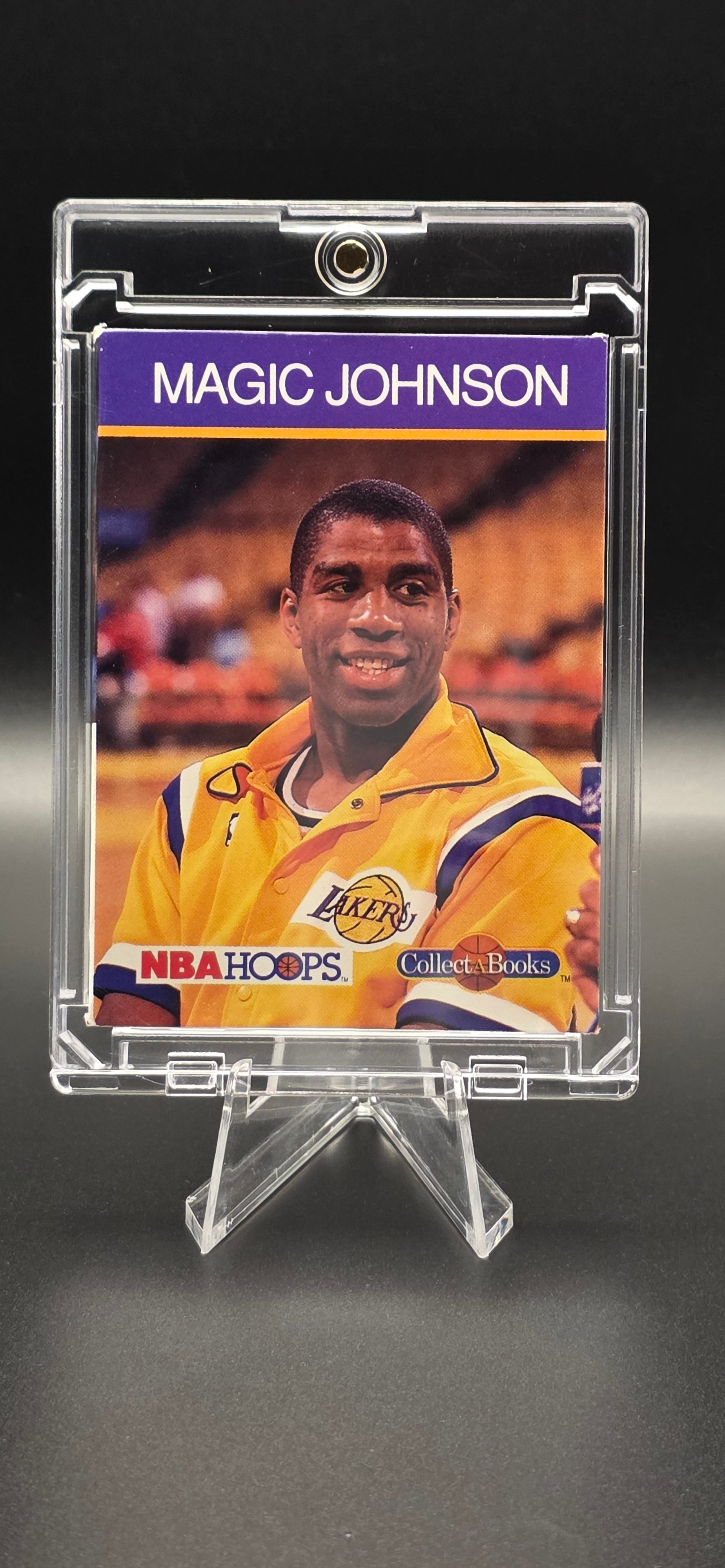 1990-91 NBA Hoops Collect-A-Books - Magic Johnson