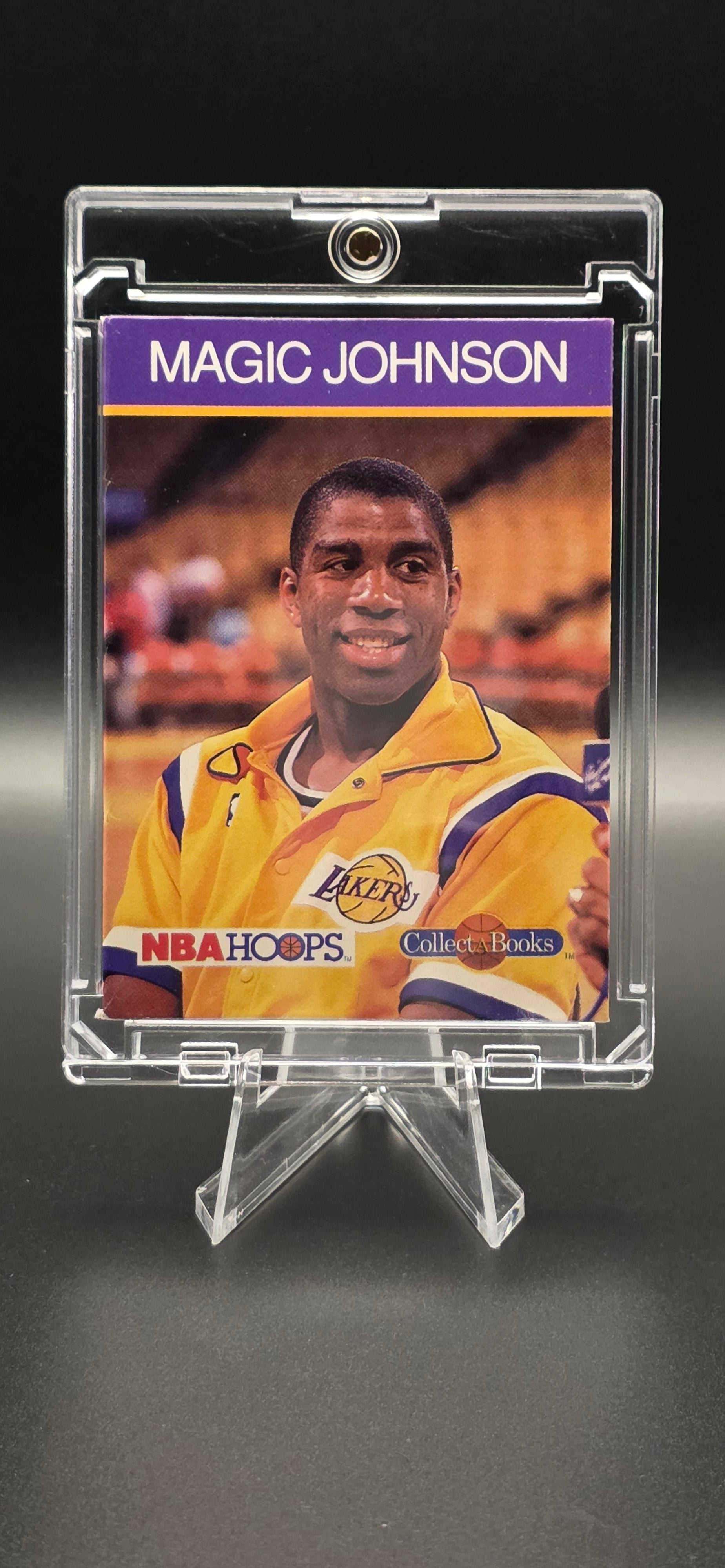 1990-91 NBA Hoops Collect-A-Books - Magic Johnson